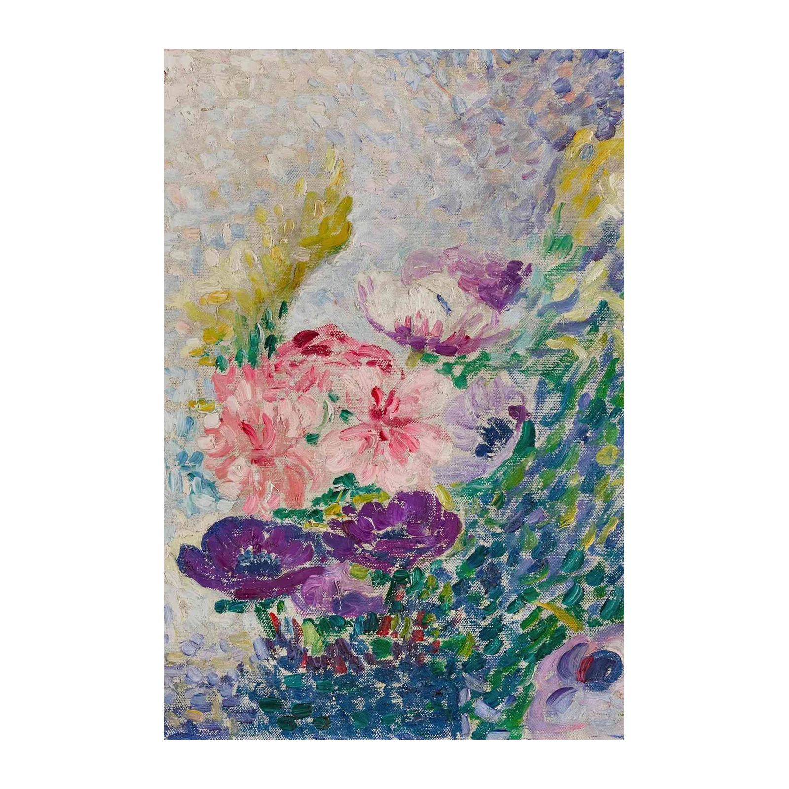 Impressionist Floral Delight Wall Art