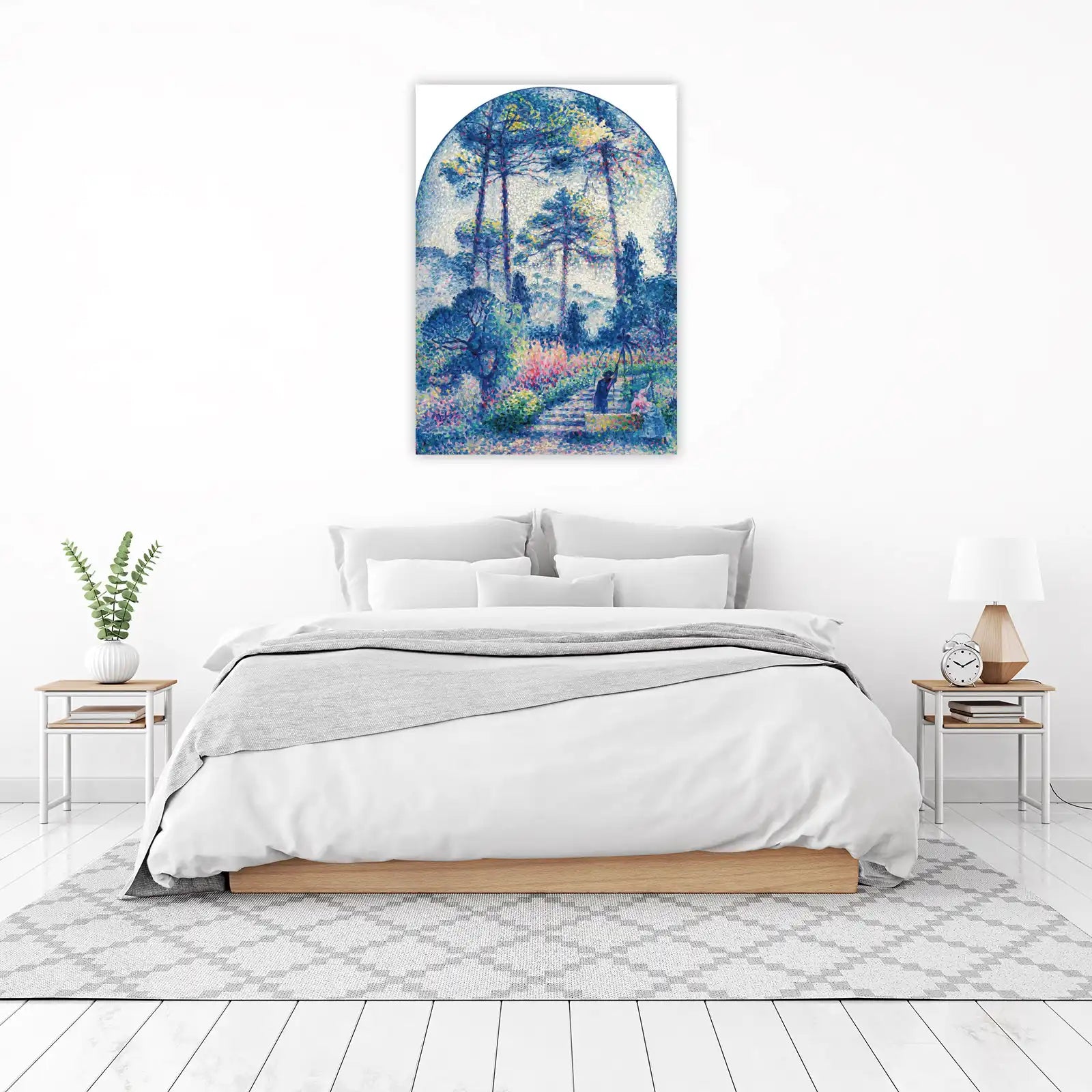 Impressionist Garden Serenity Wall Art