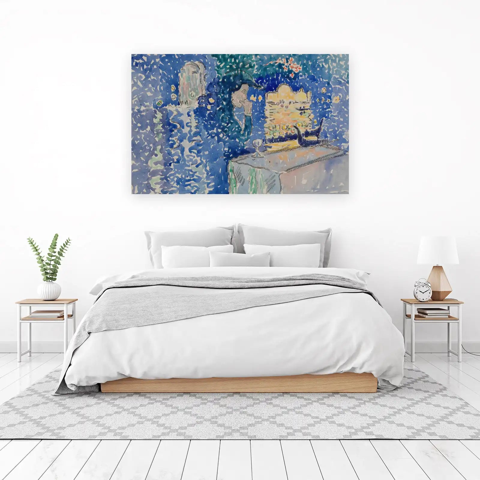 Enigmatic Venice Gondola Serenade Wall Art