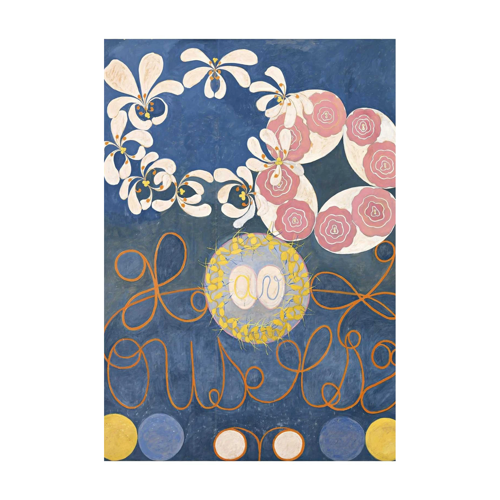 Abstract Floral & Symbolic Art Wall Art