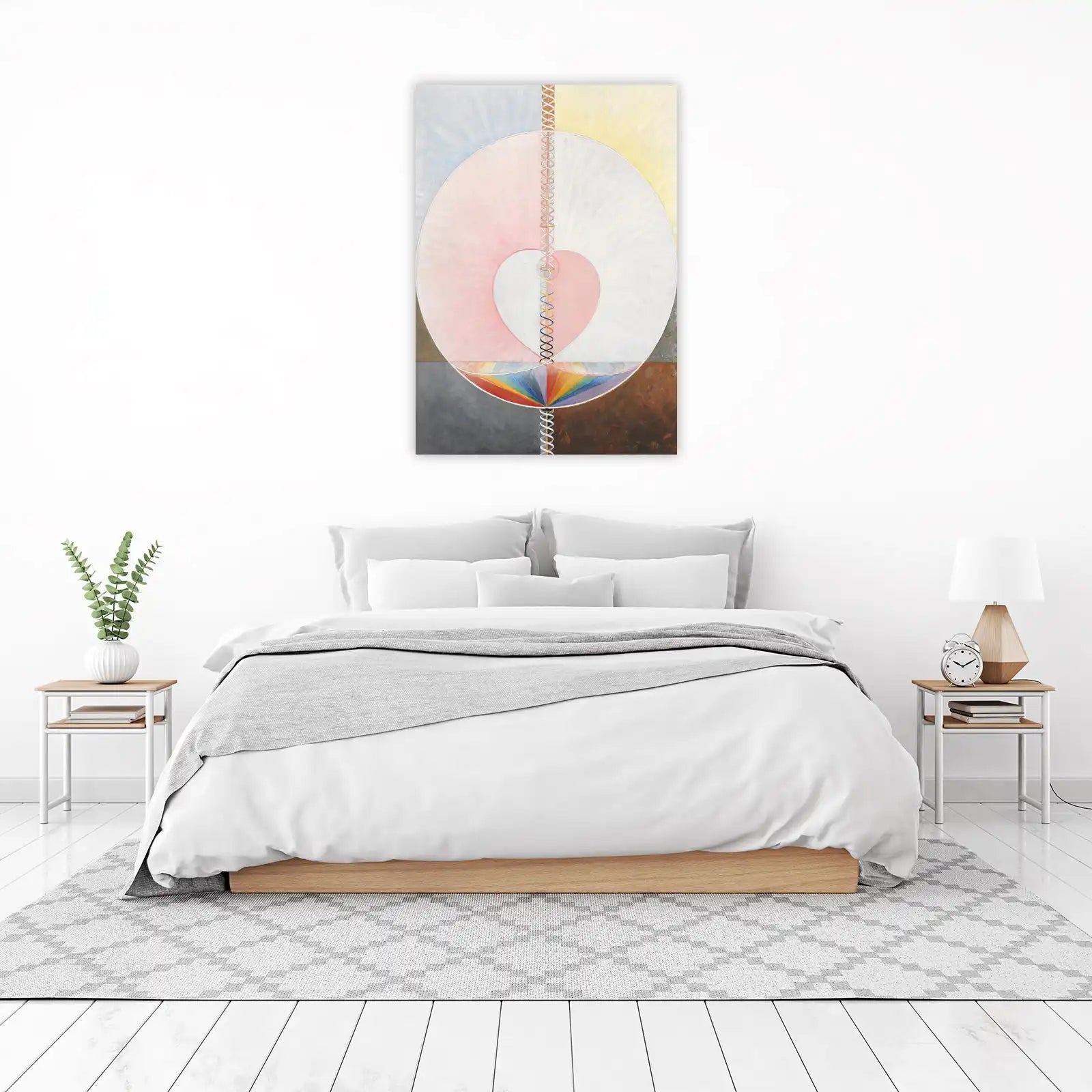 Spiritual Heart Mandala Wall Art