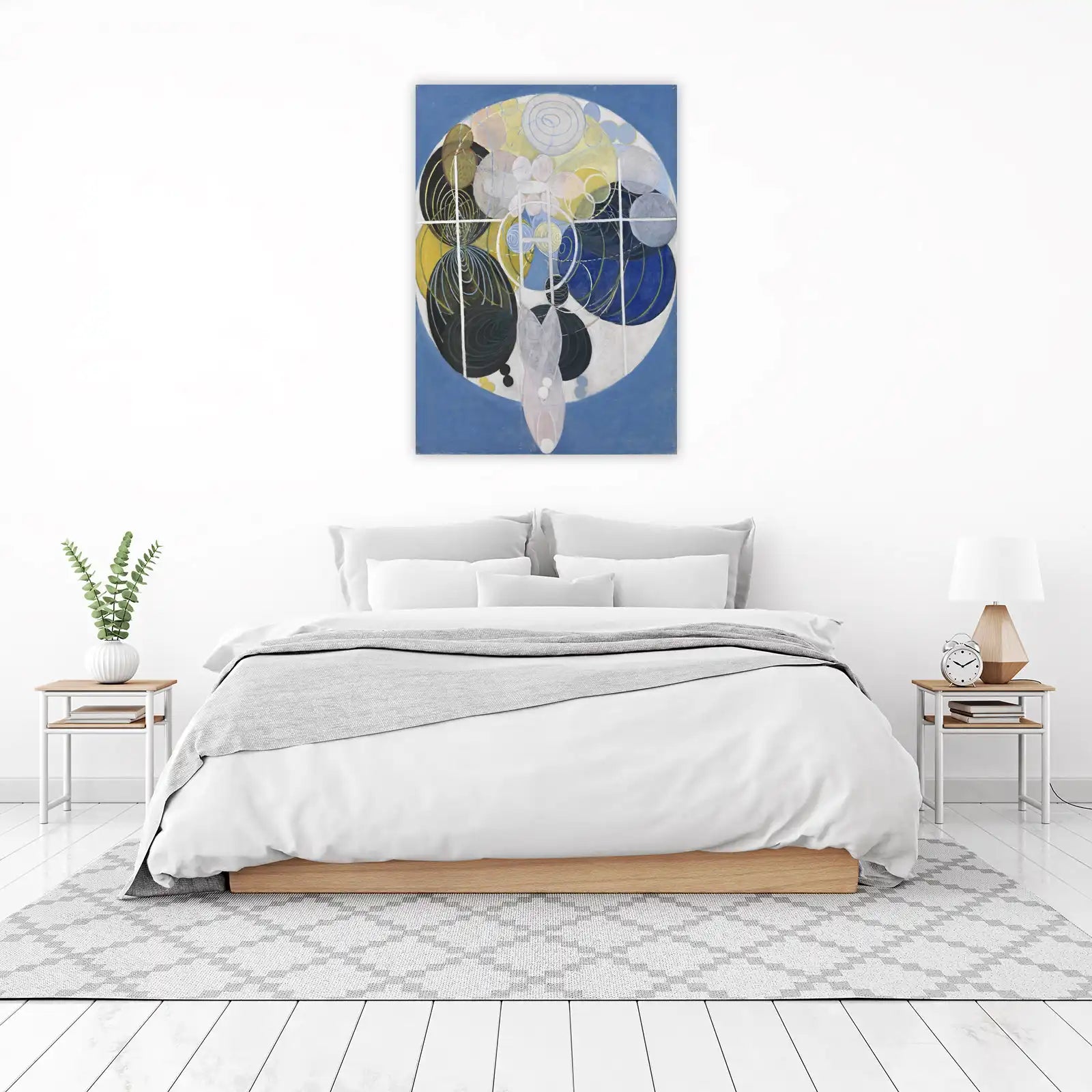 Mystical Circles Abstract Wall Art