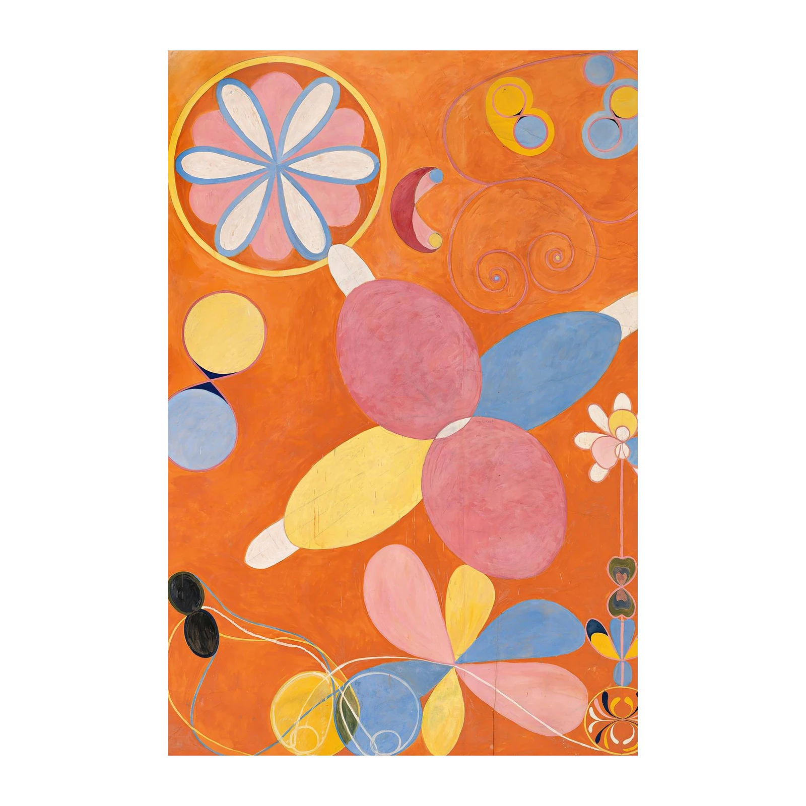Vibrant Abstract Floral Wall Art