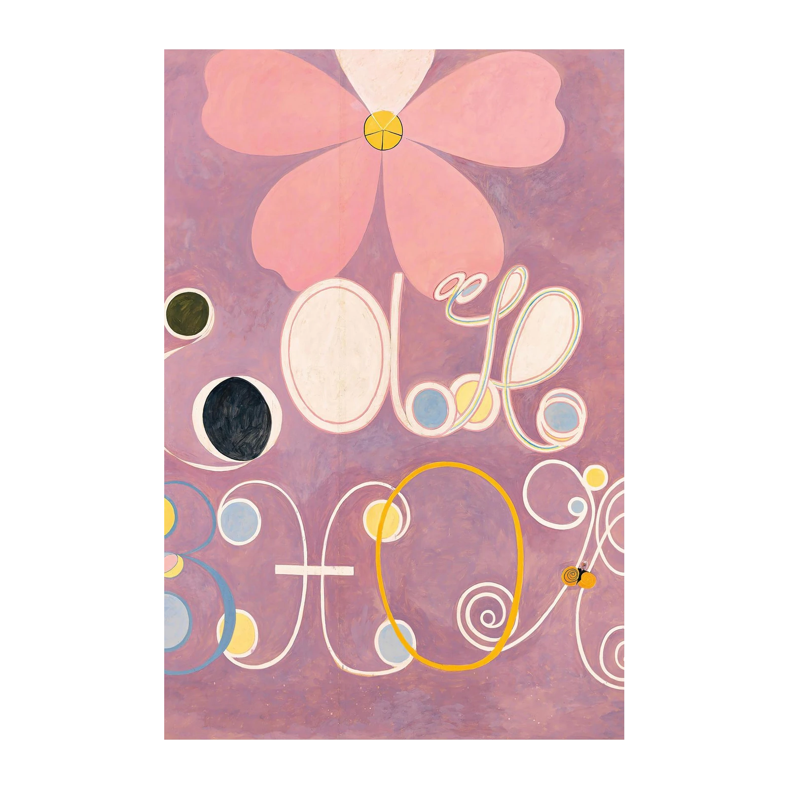 Abstract Floral Harmony Wall Art
