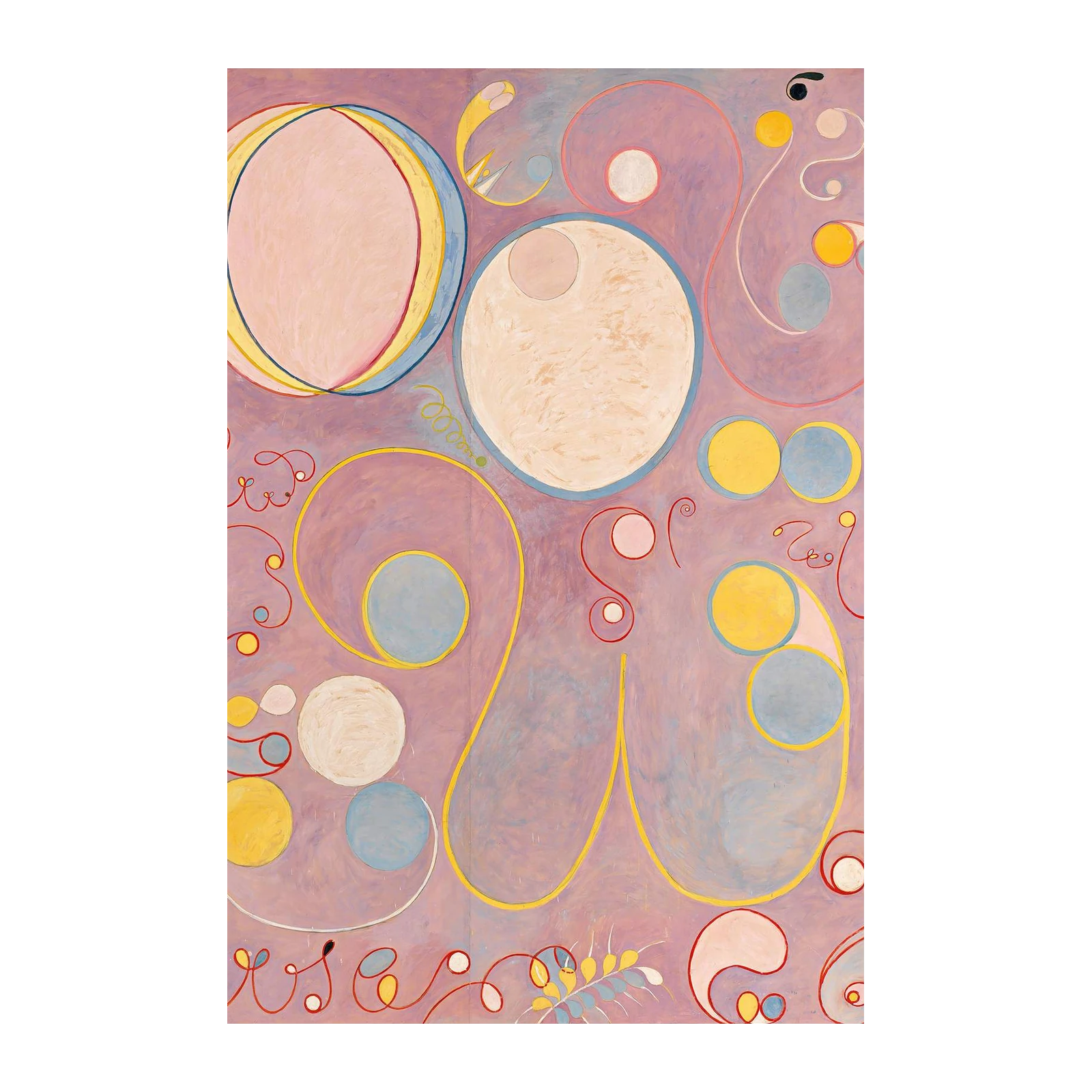 Abstract Circles & Swirls Wall Art