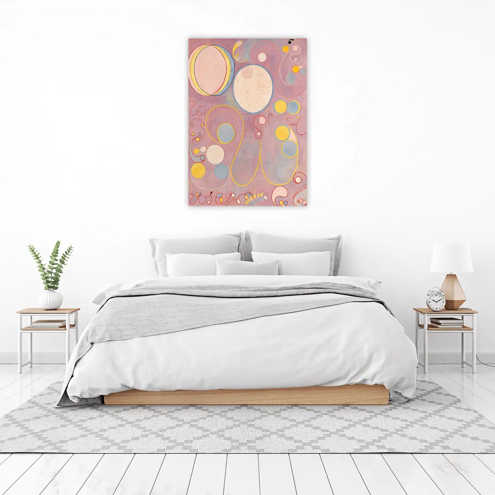 Abstract Circles & Swirls Wall Art