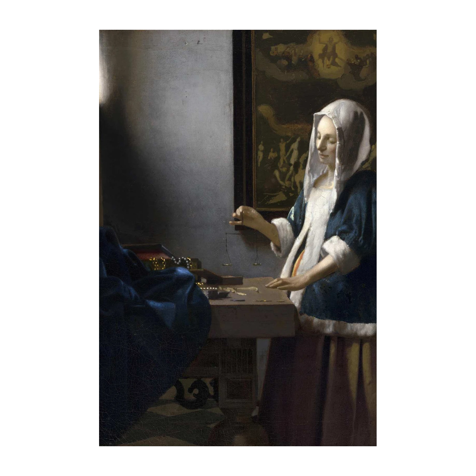 Vermeer "Woman Holding a Balance" Wall Art