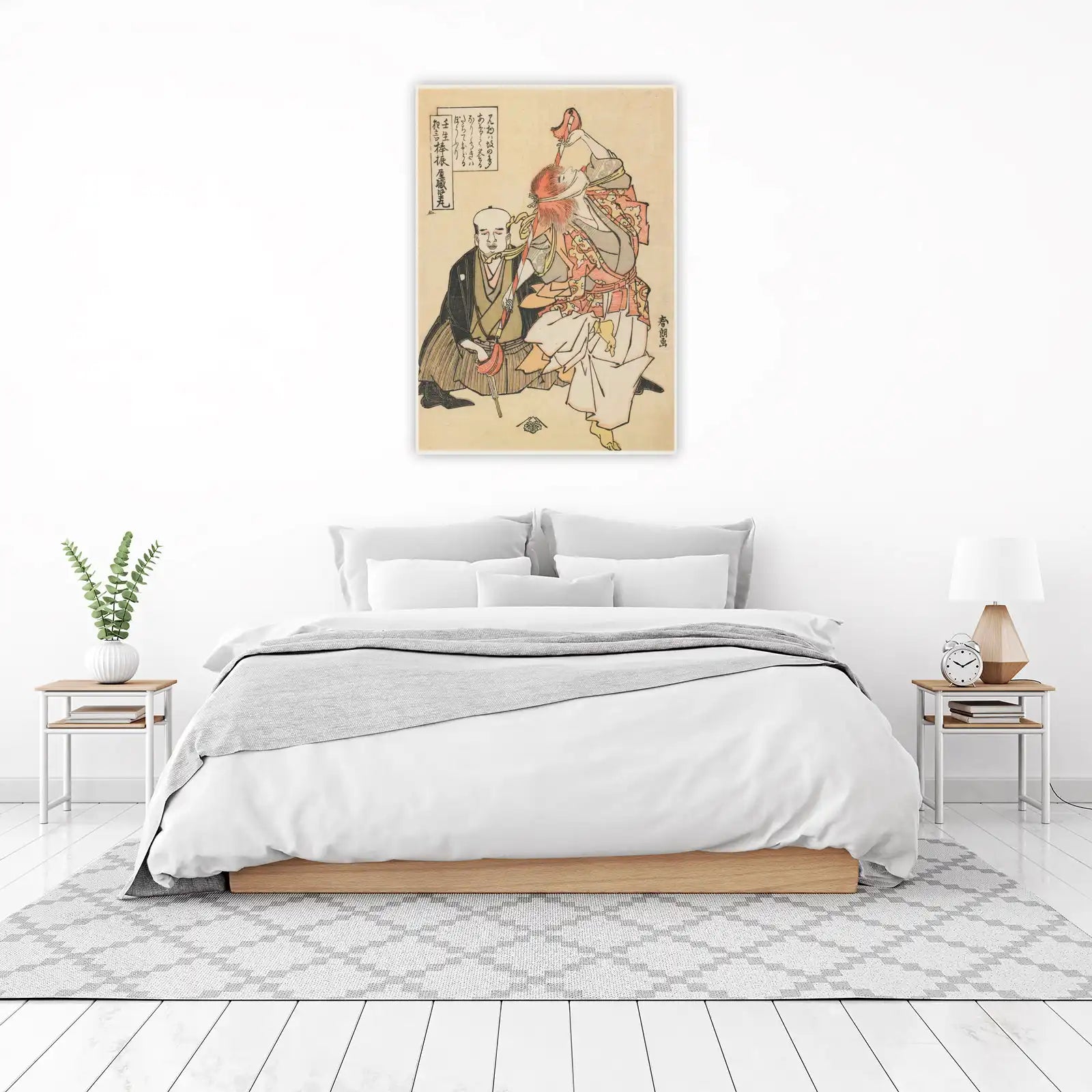 Ukiyo-e Art Print: Kabuki Performance Wall Art