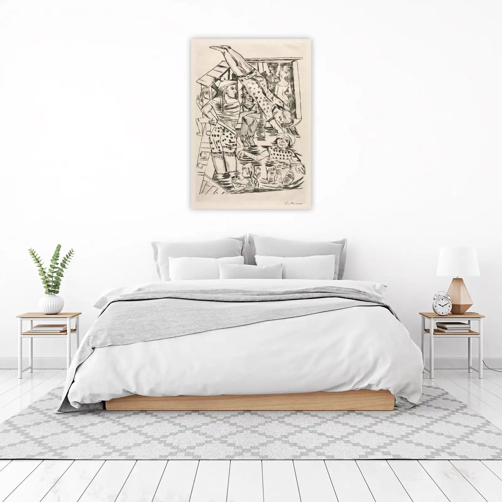 Modern Art Divers Wall Art