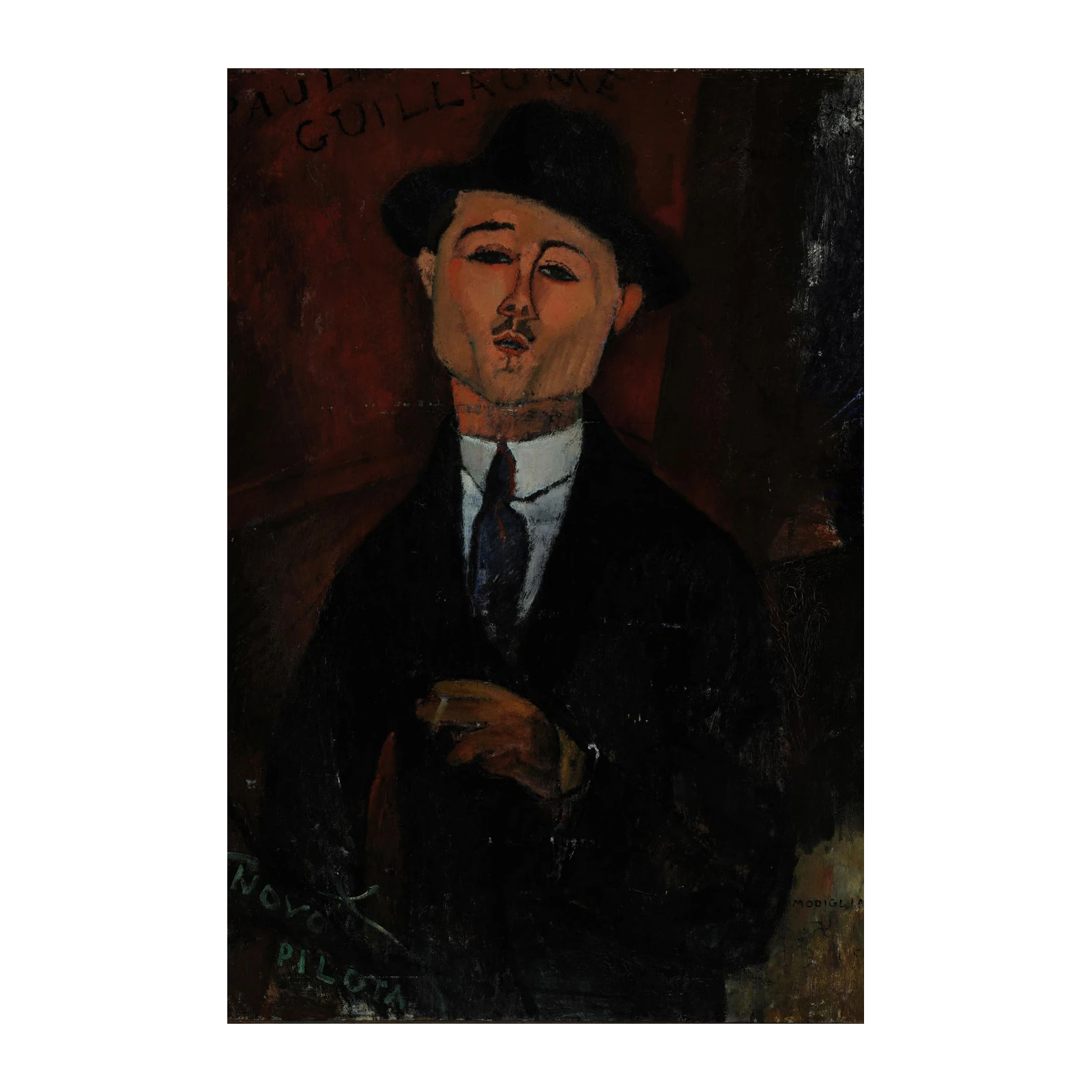Amedeo Modigliani Portrait Wall Art