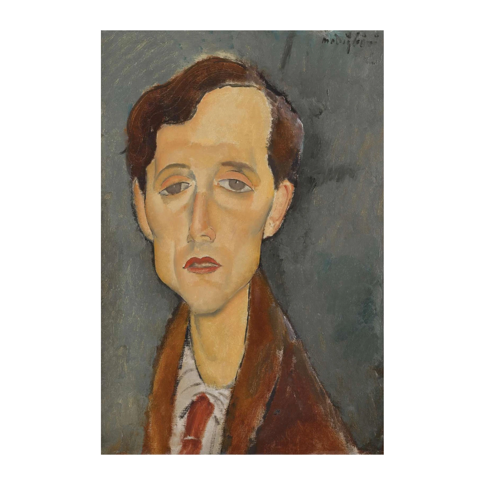Modigliani Portrait Art Wall Art