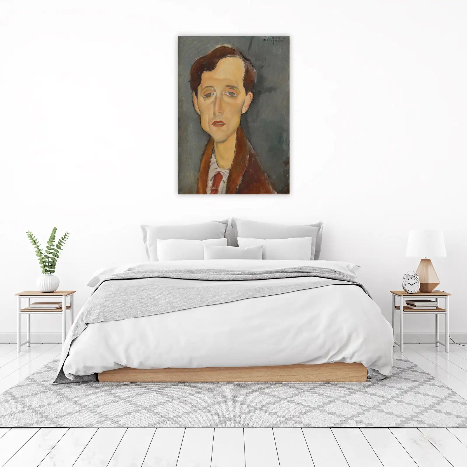Modigliani Portrait Art Wall Art