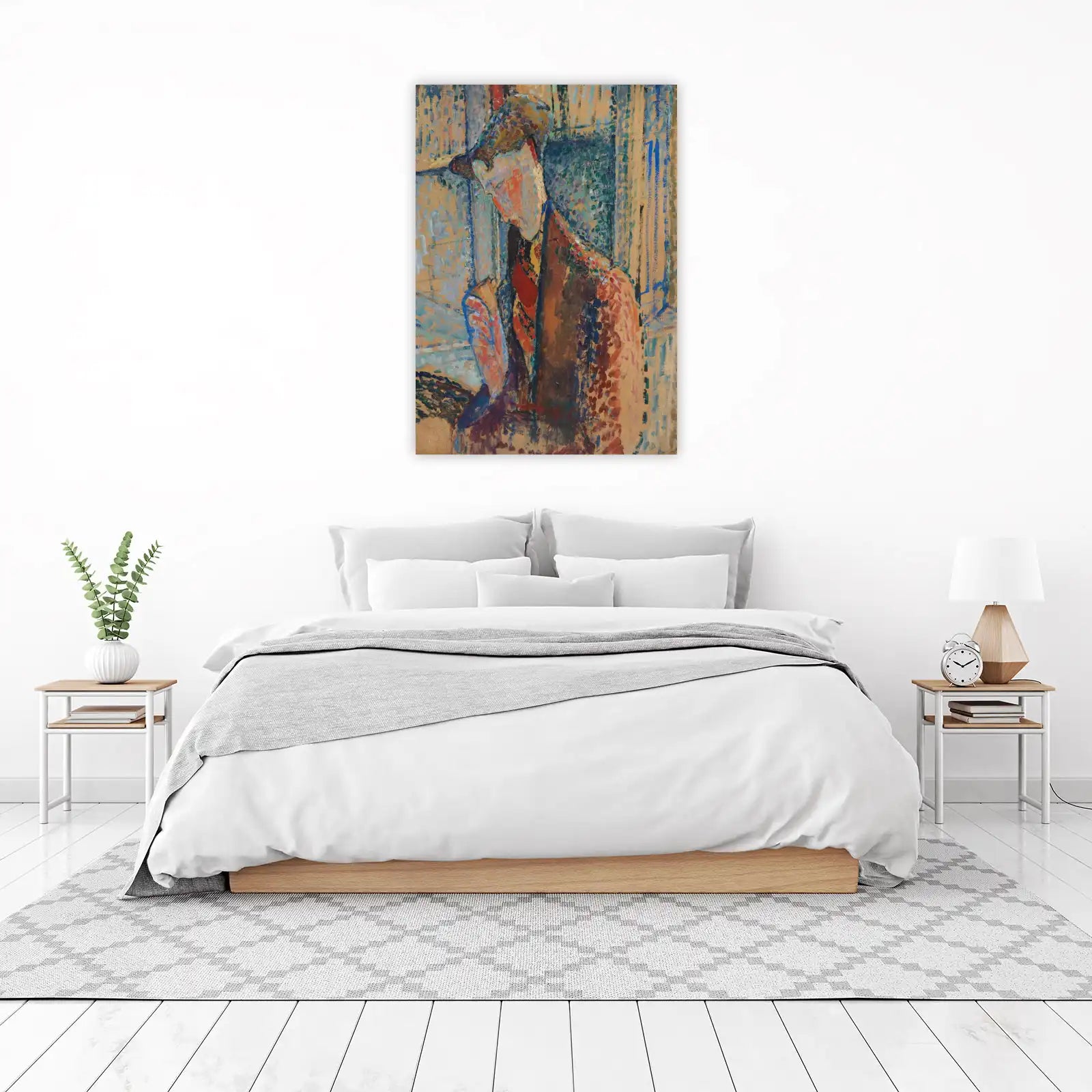 Introspective Portrait Wall Art - Modern Art