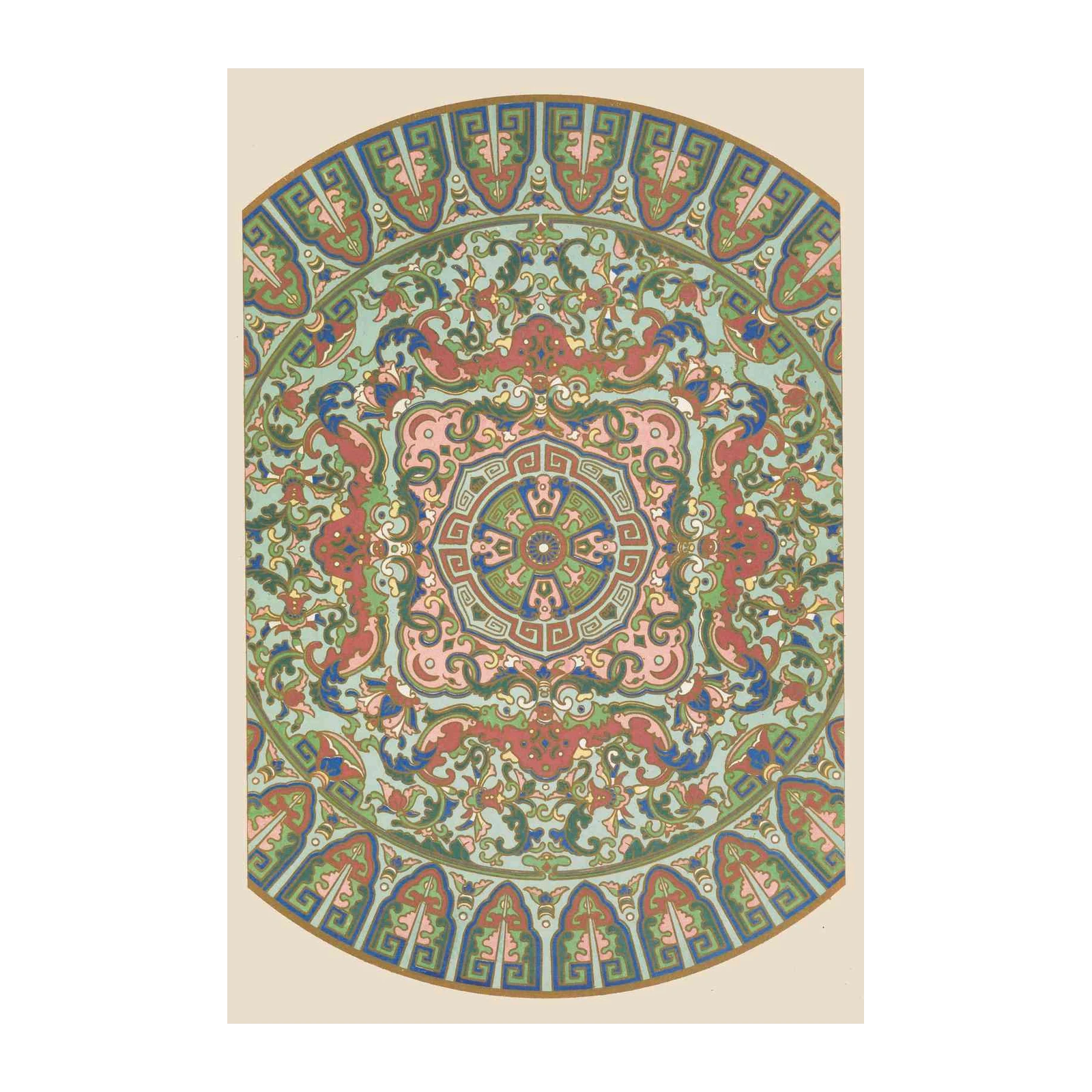 Intricate Mandala Oriental Wall Art Wall Art