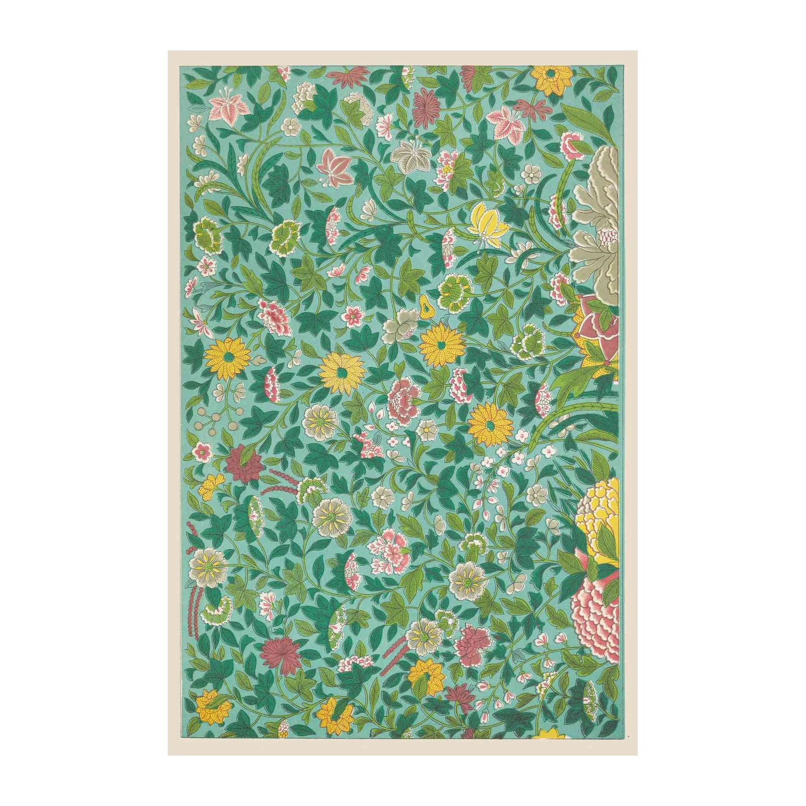 Vintage Floral Bloom Wall Art