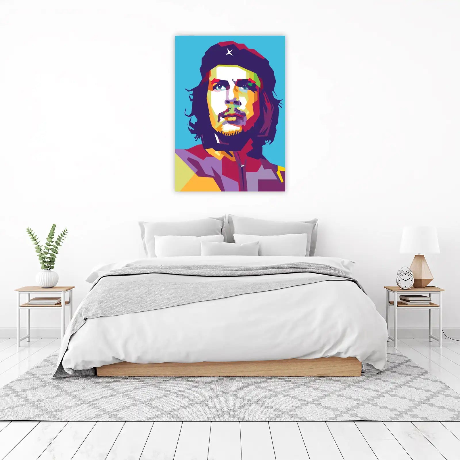 Iconic Che Guevara WPAP Pop Art Wall Art