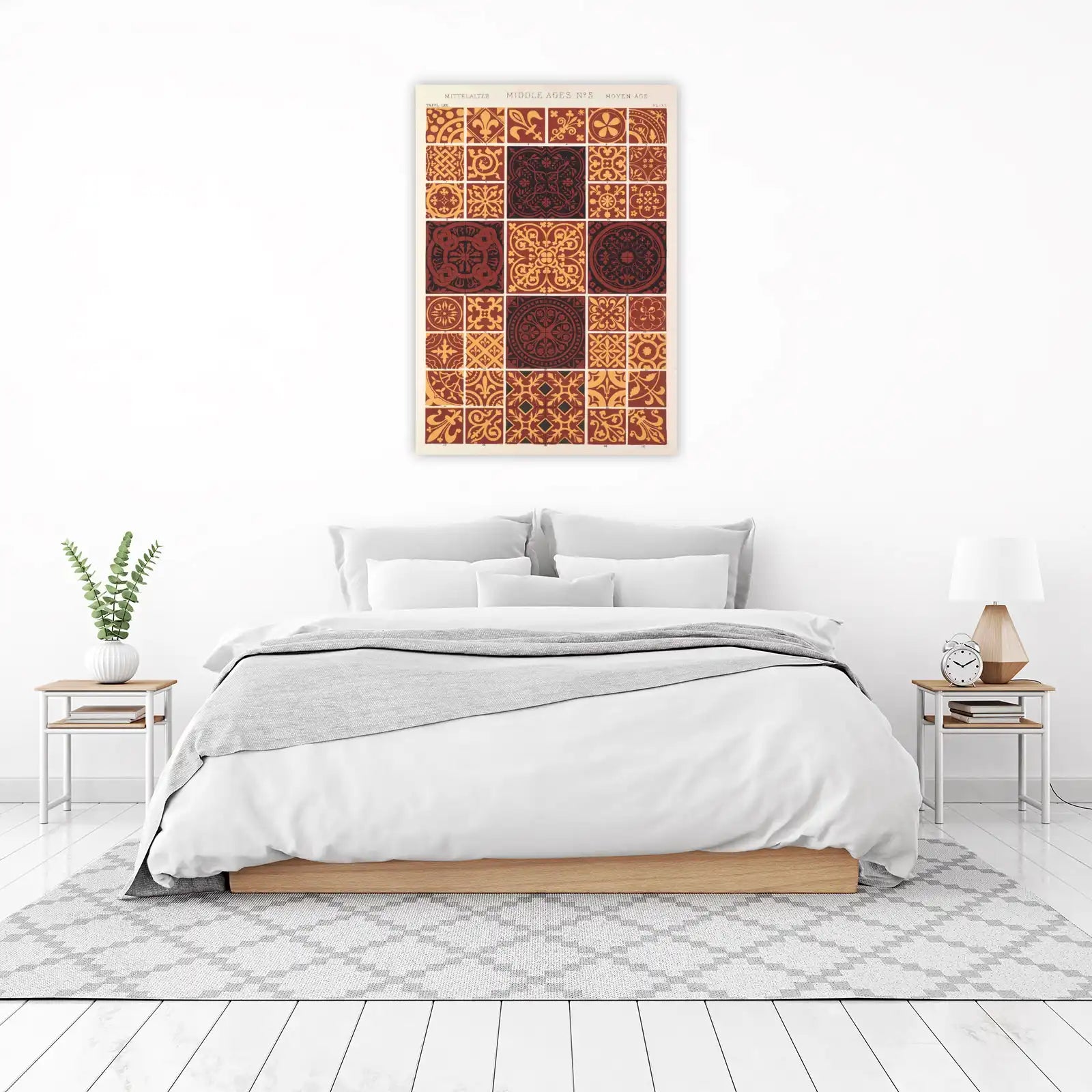 Medieval Tile Art Wall Art