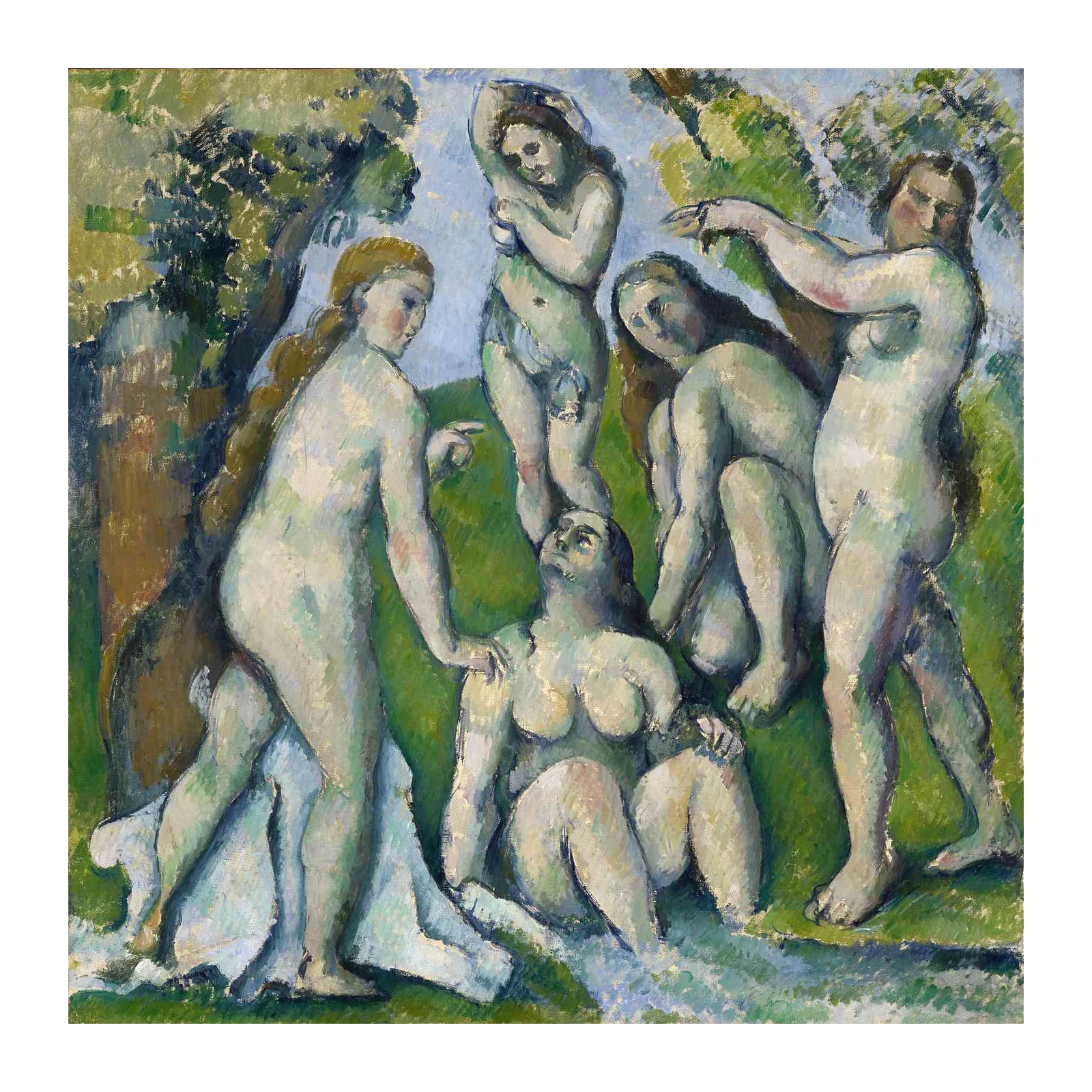 Classic Nudes in Nature Wall Art