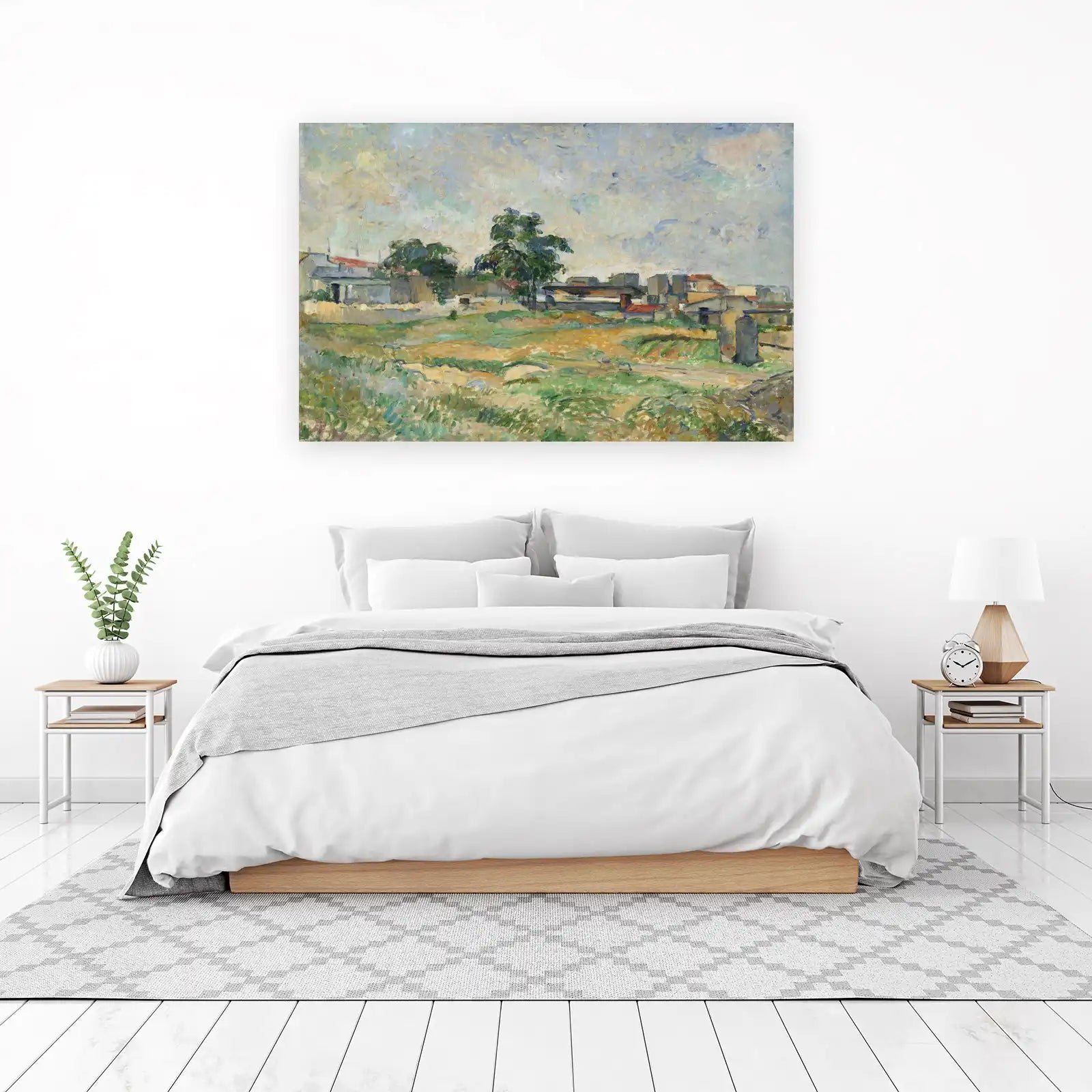 Impressionist Landscape Trees Wall Art