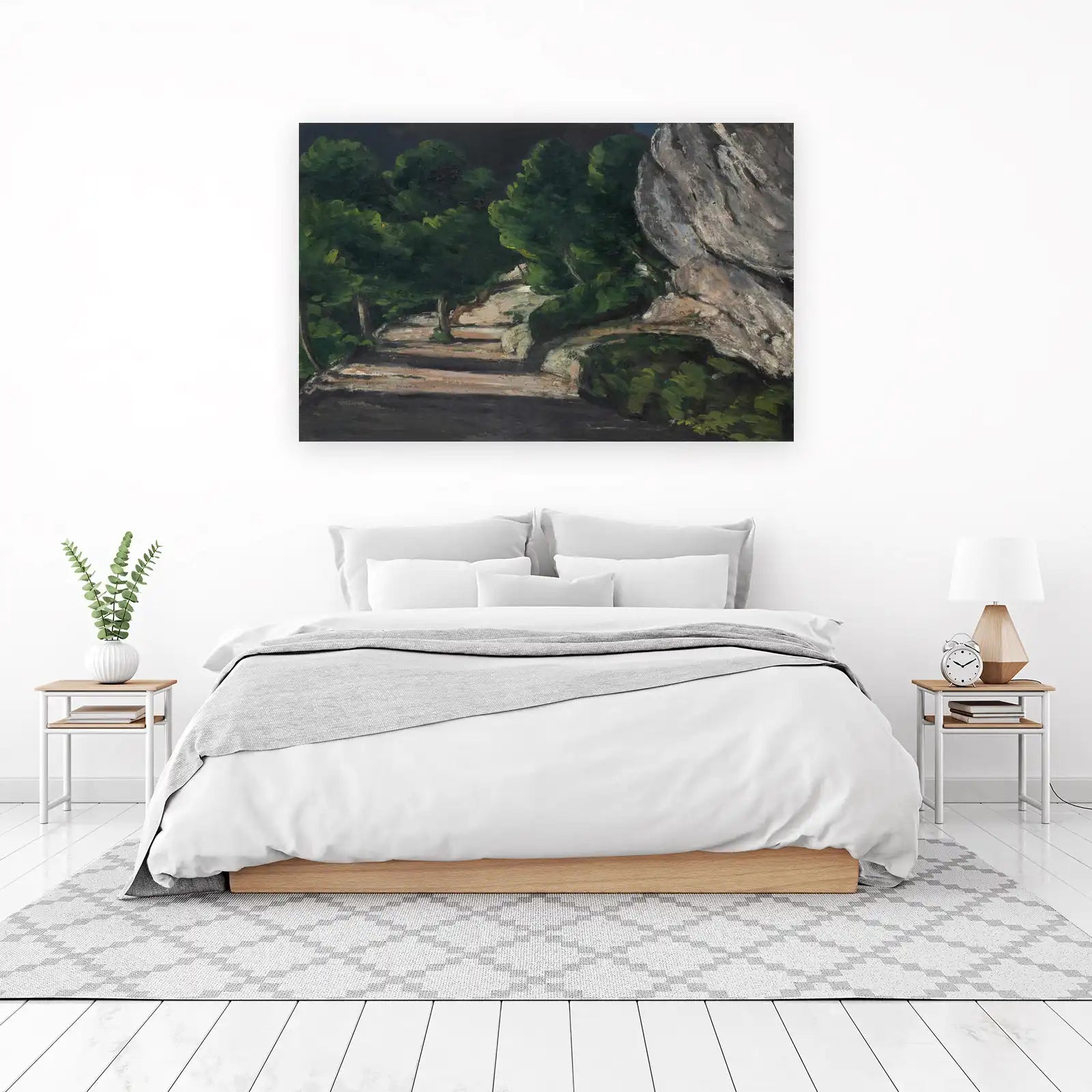 Impressionist Landscape Path Wall Art