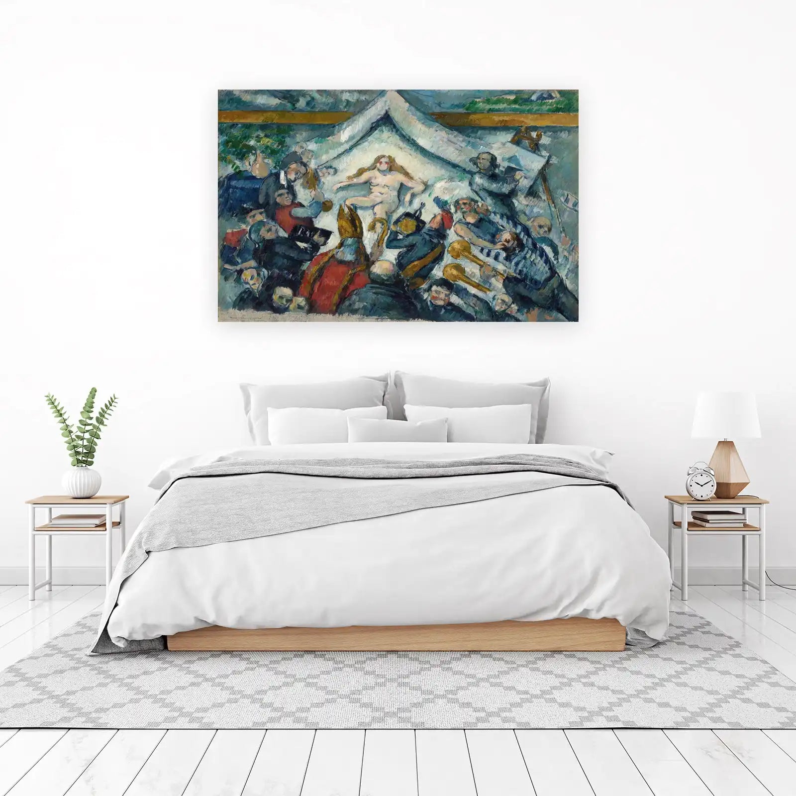 Provincial Life by Cezanne Wall Art