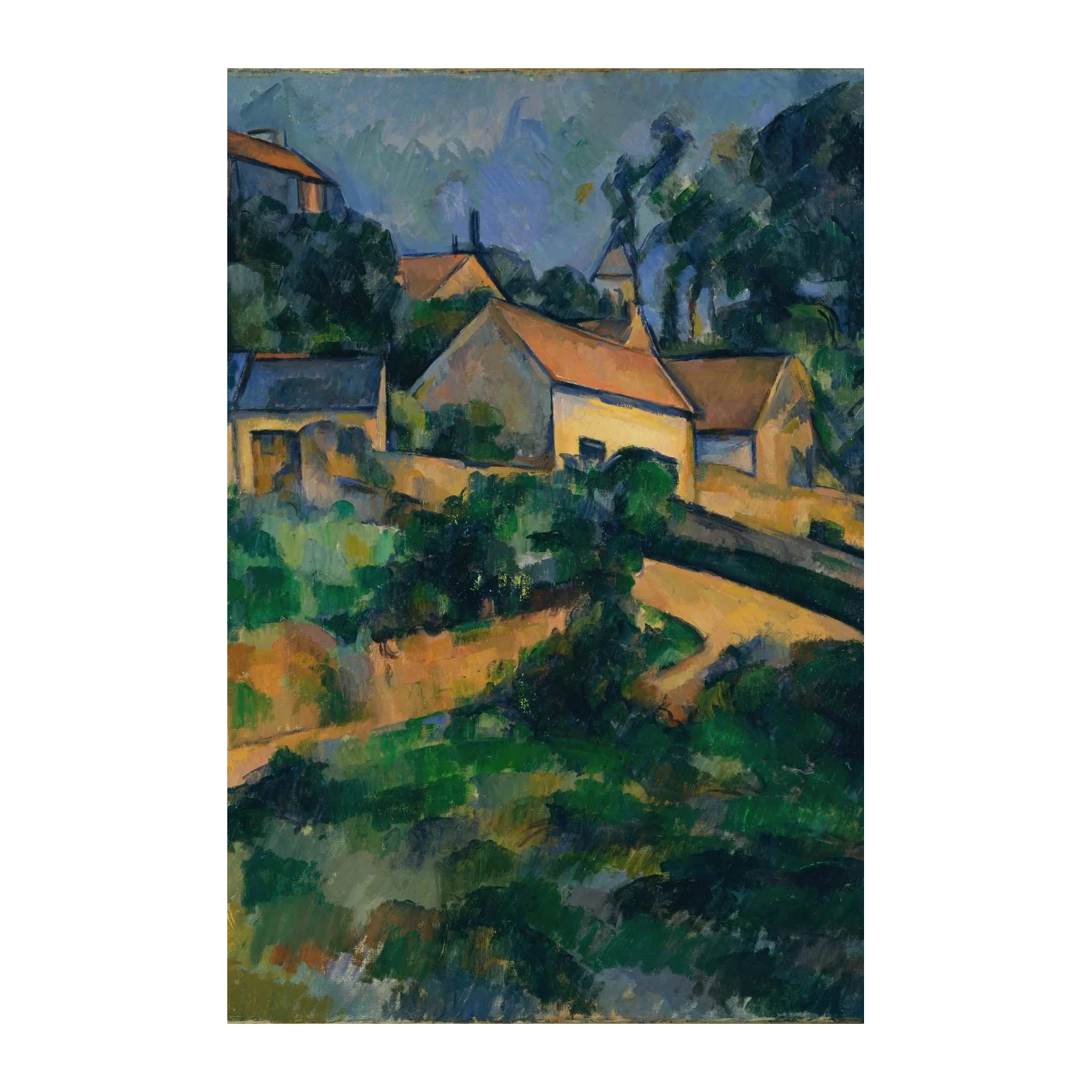 Impressionist Landscape Oil Painting Wall Art