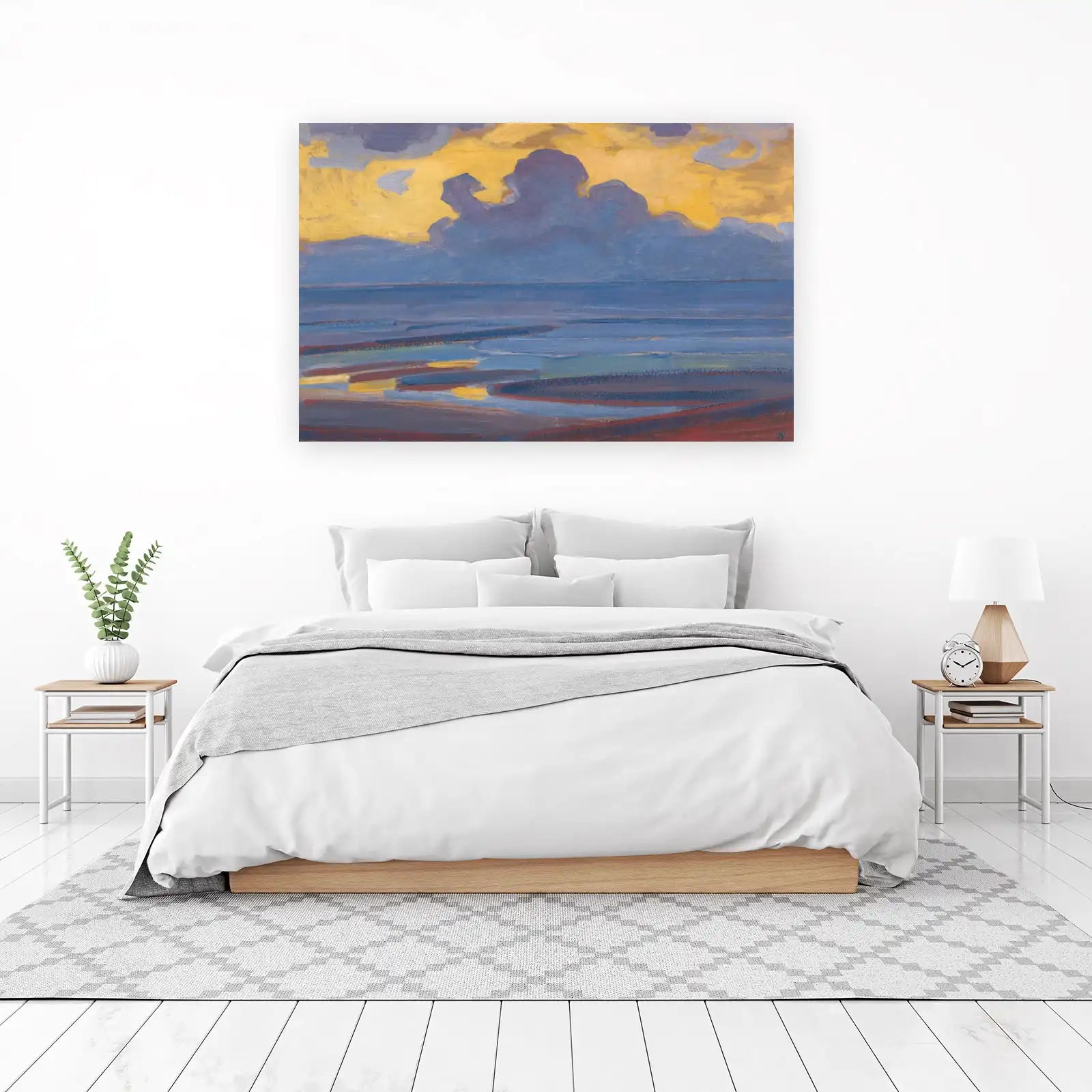 Dramatic Sky Seascape Impressionist Wall Art