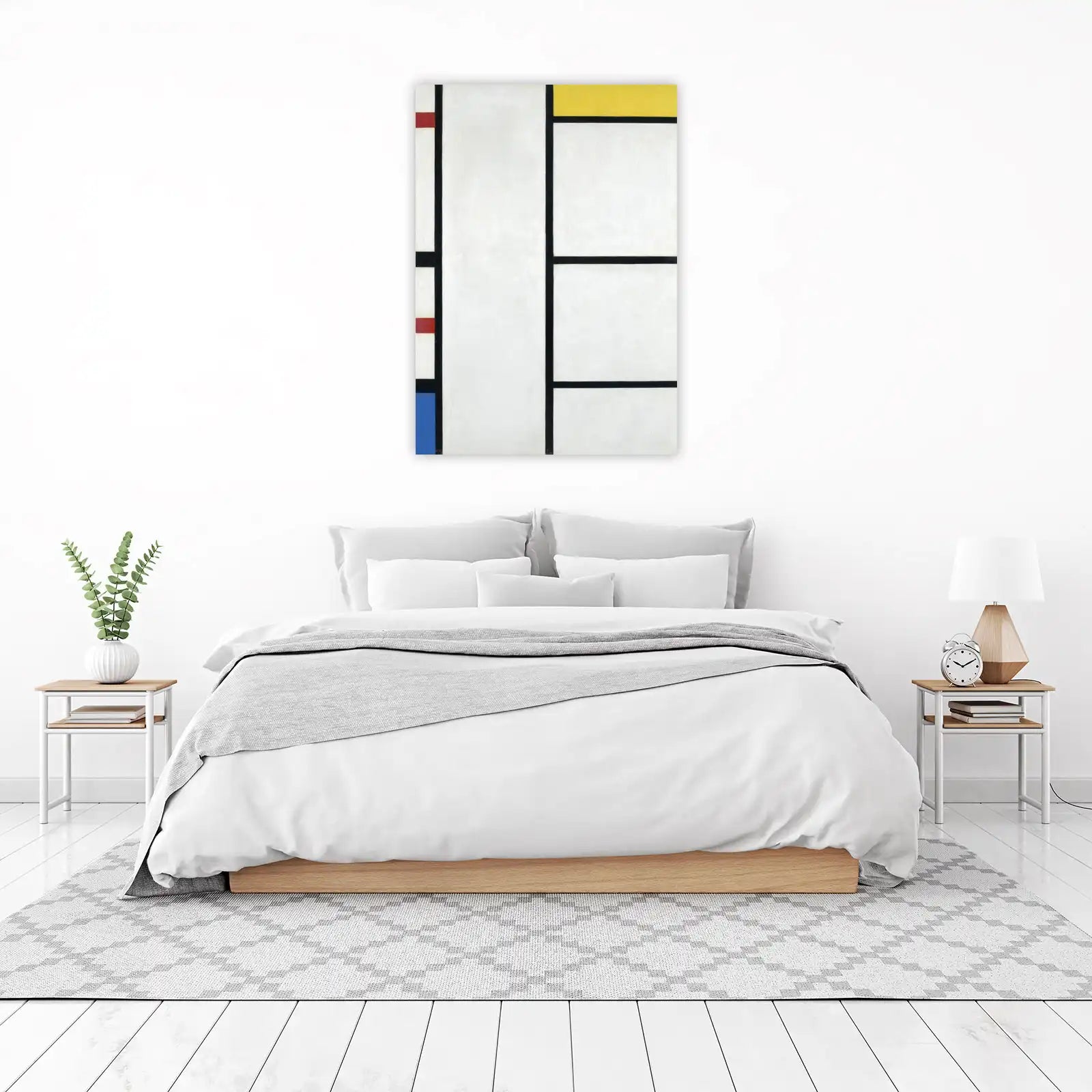 Abstract Geometric Harmony Wall Art