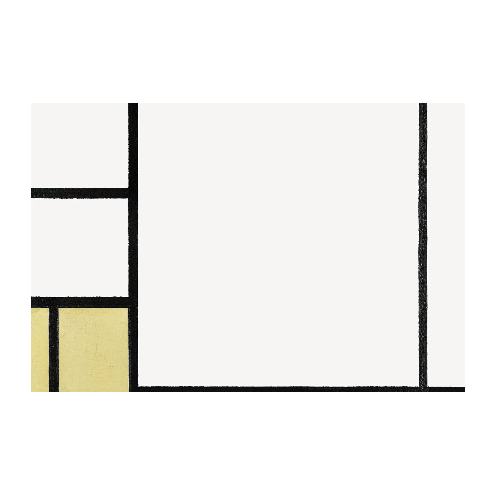 Abstract Geometric Blue Yellow Red Wall Art