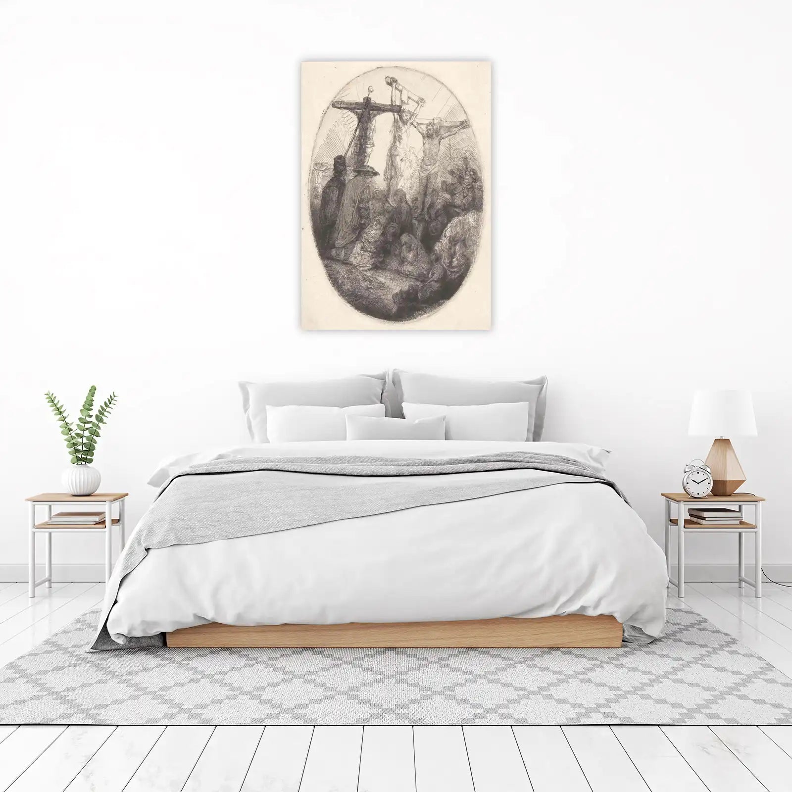 Rembrandt's Crucifixion Religious Art Wall Art