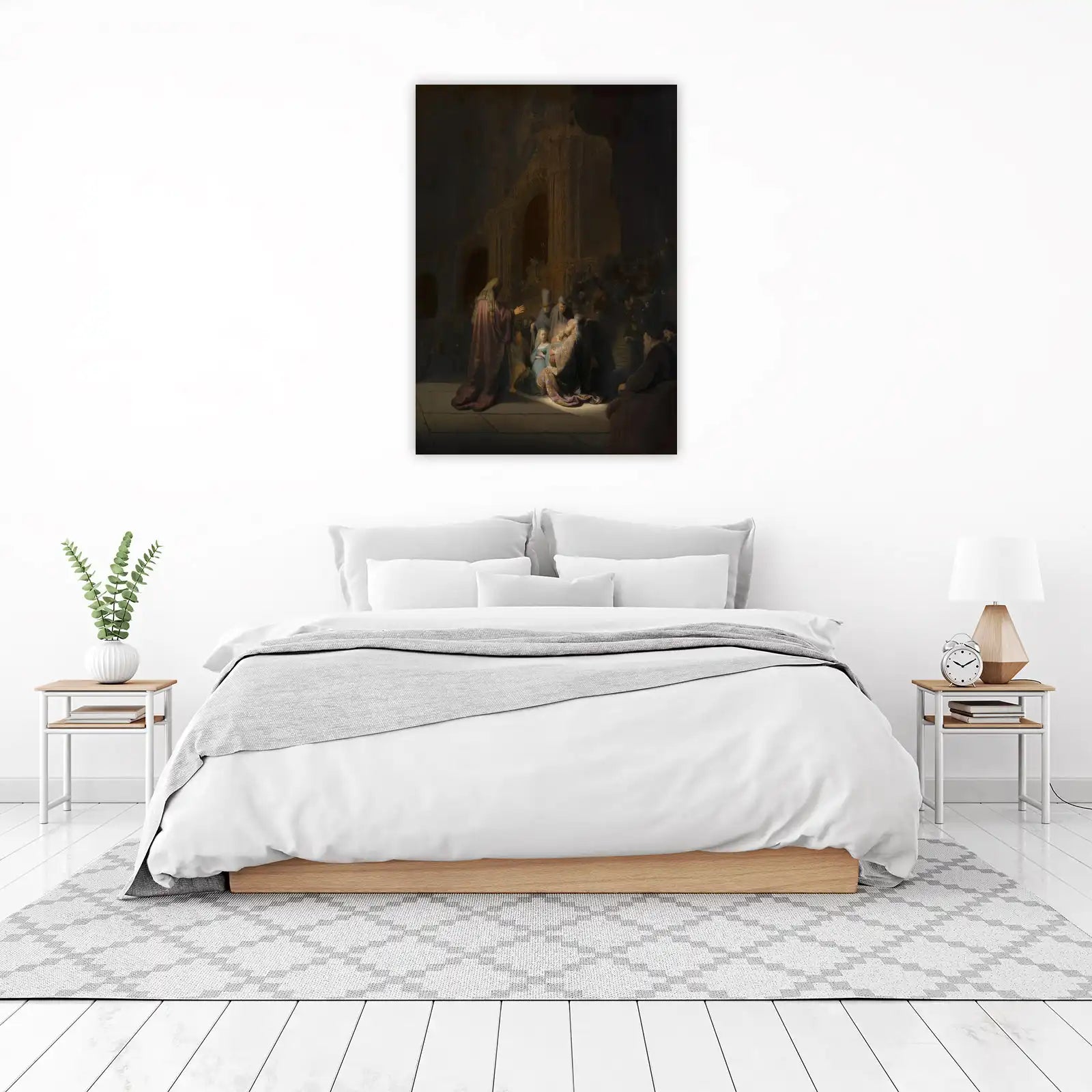 Rembrandt's Presentation in the Temple Wall Art