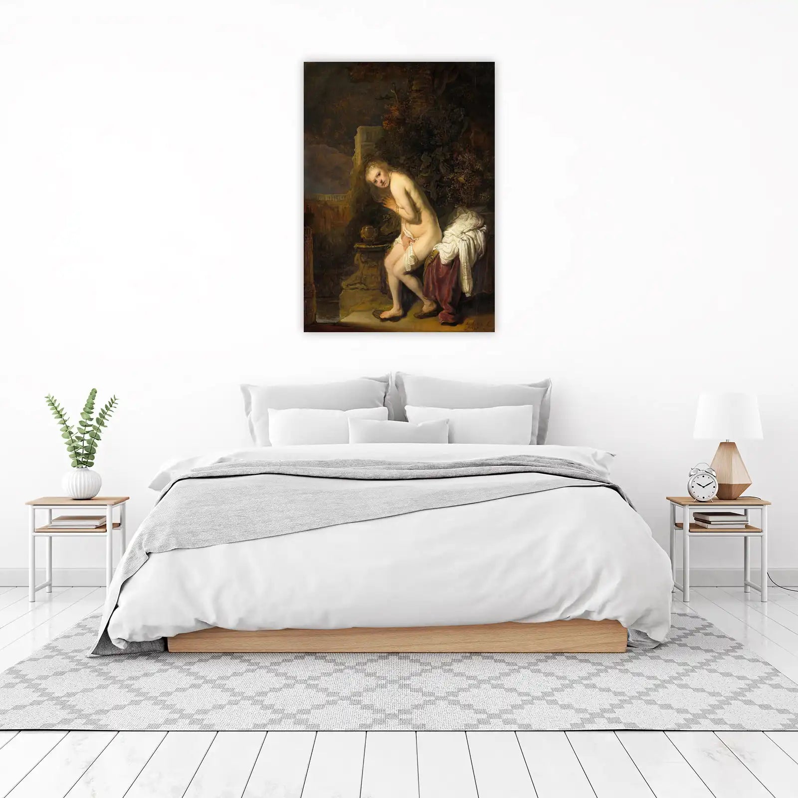 Rembrandt's Bathsheba Oil Painting Wall Art