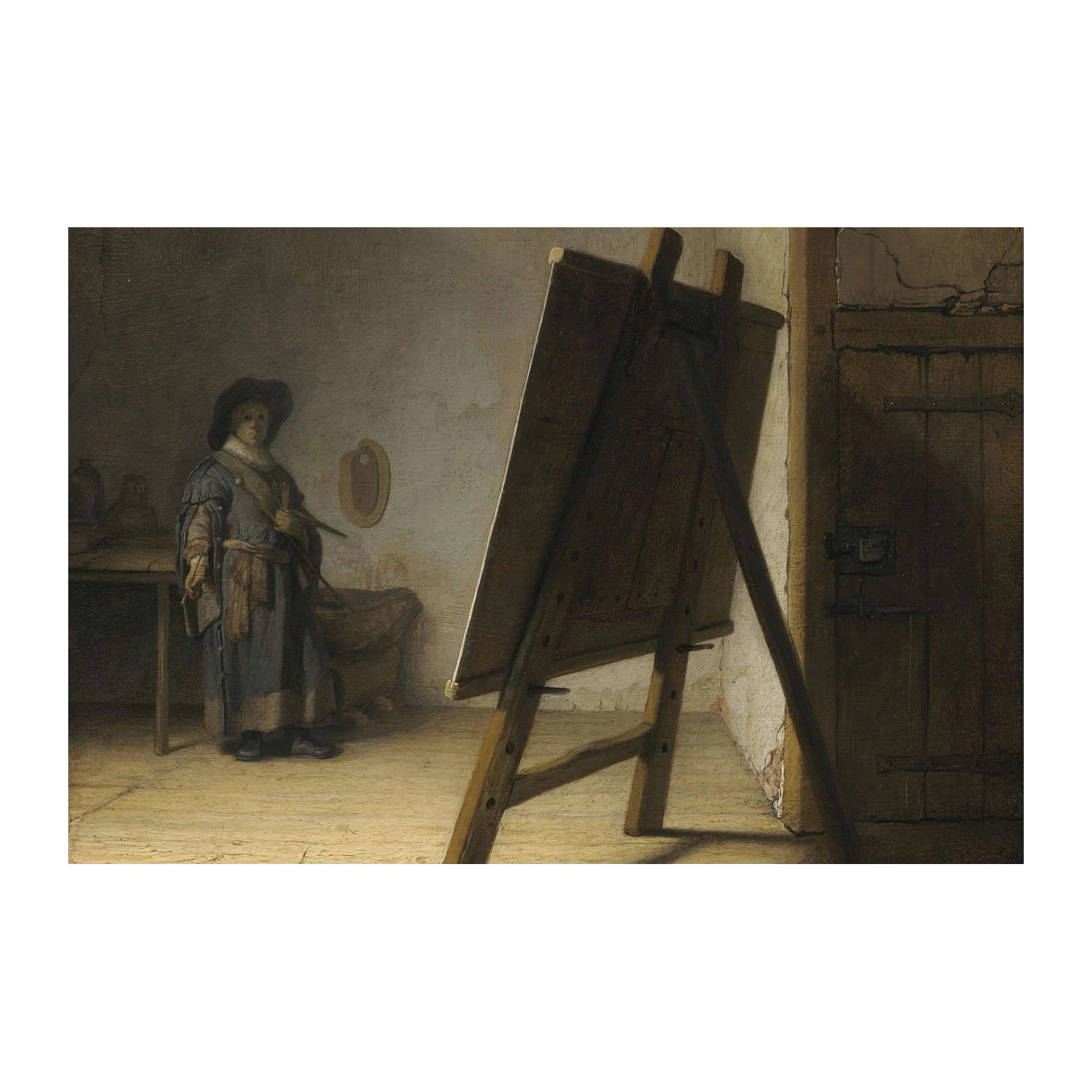 Artist at Work Vermeer Wall Art