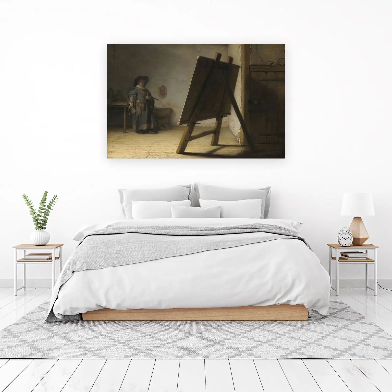 Artist at Work Vermeer Wall Art