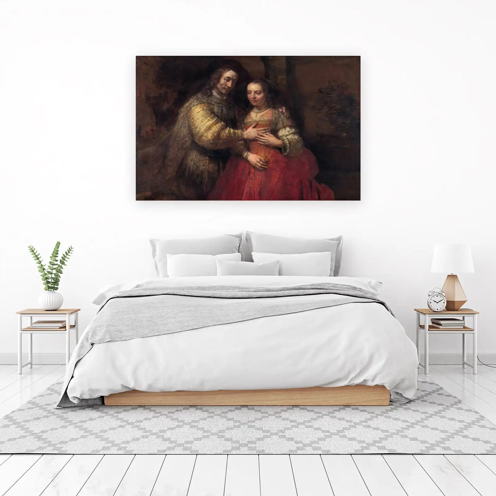 Rembrandt's The Jewish Bride Wall Art Wall Art