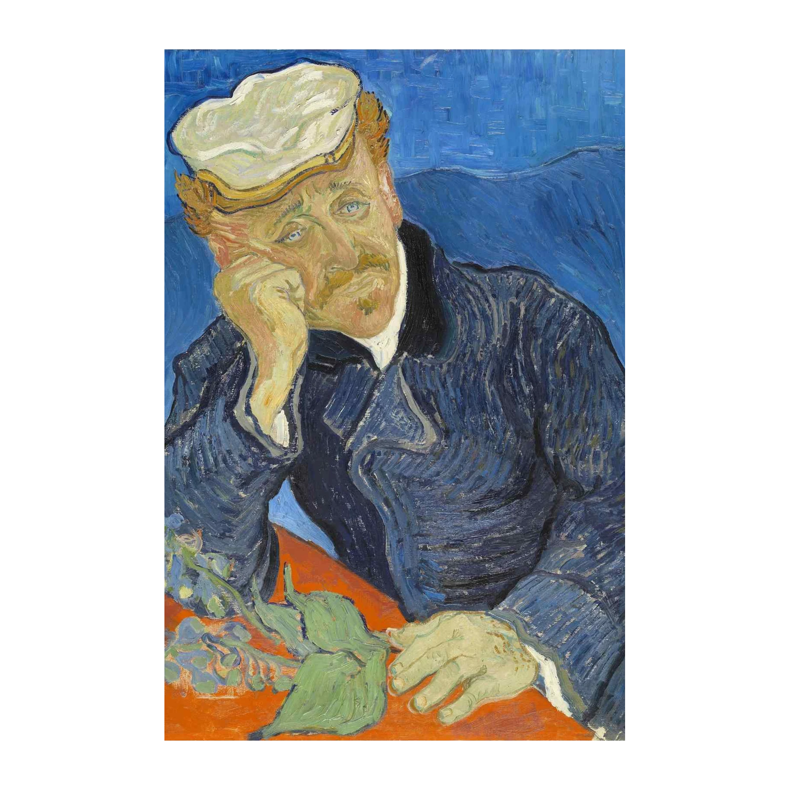 Van Gogh Portrait "The Portrait of Dr. Gachet" Wall Art