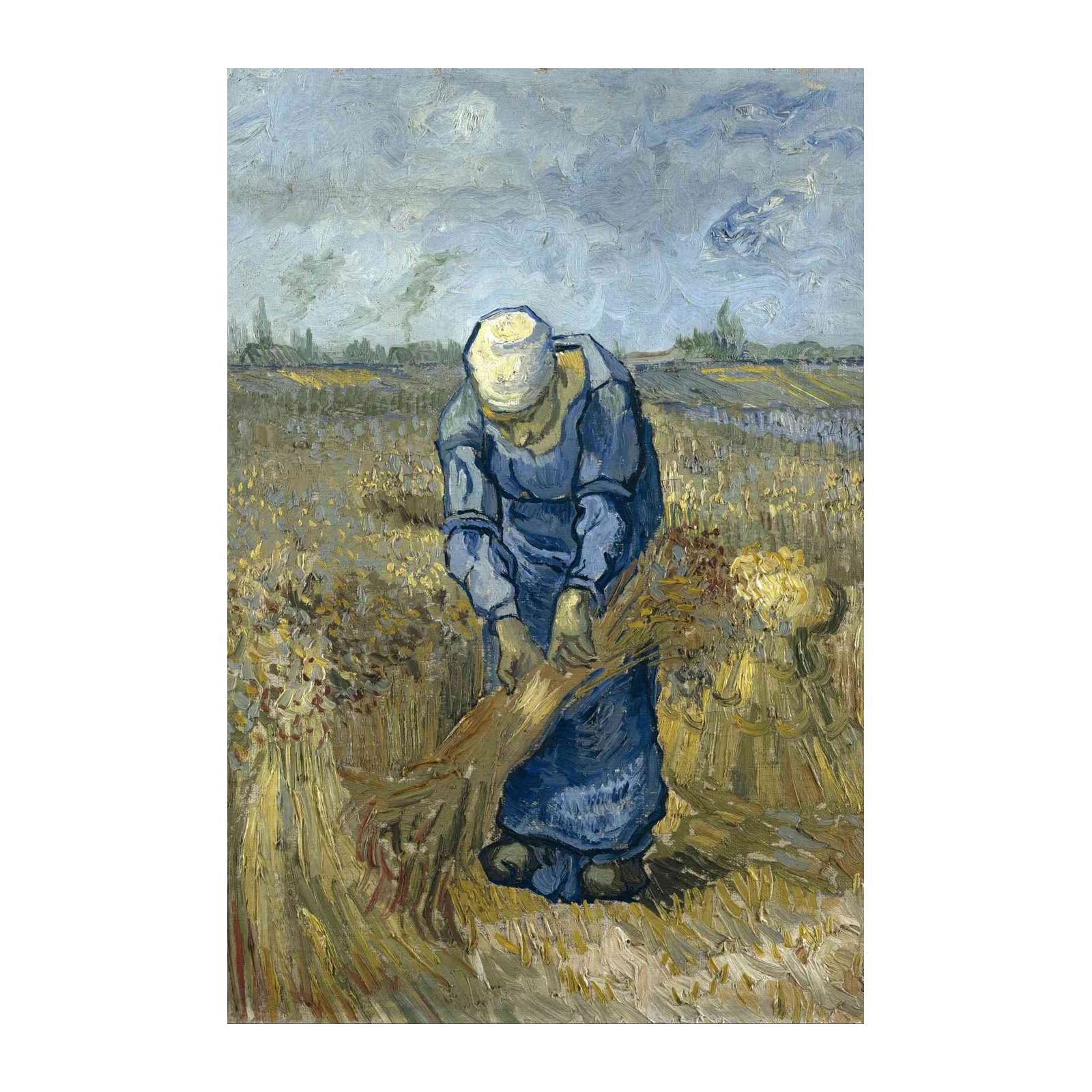 Vincent Van Gogh The Gleaner Wall Art