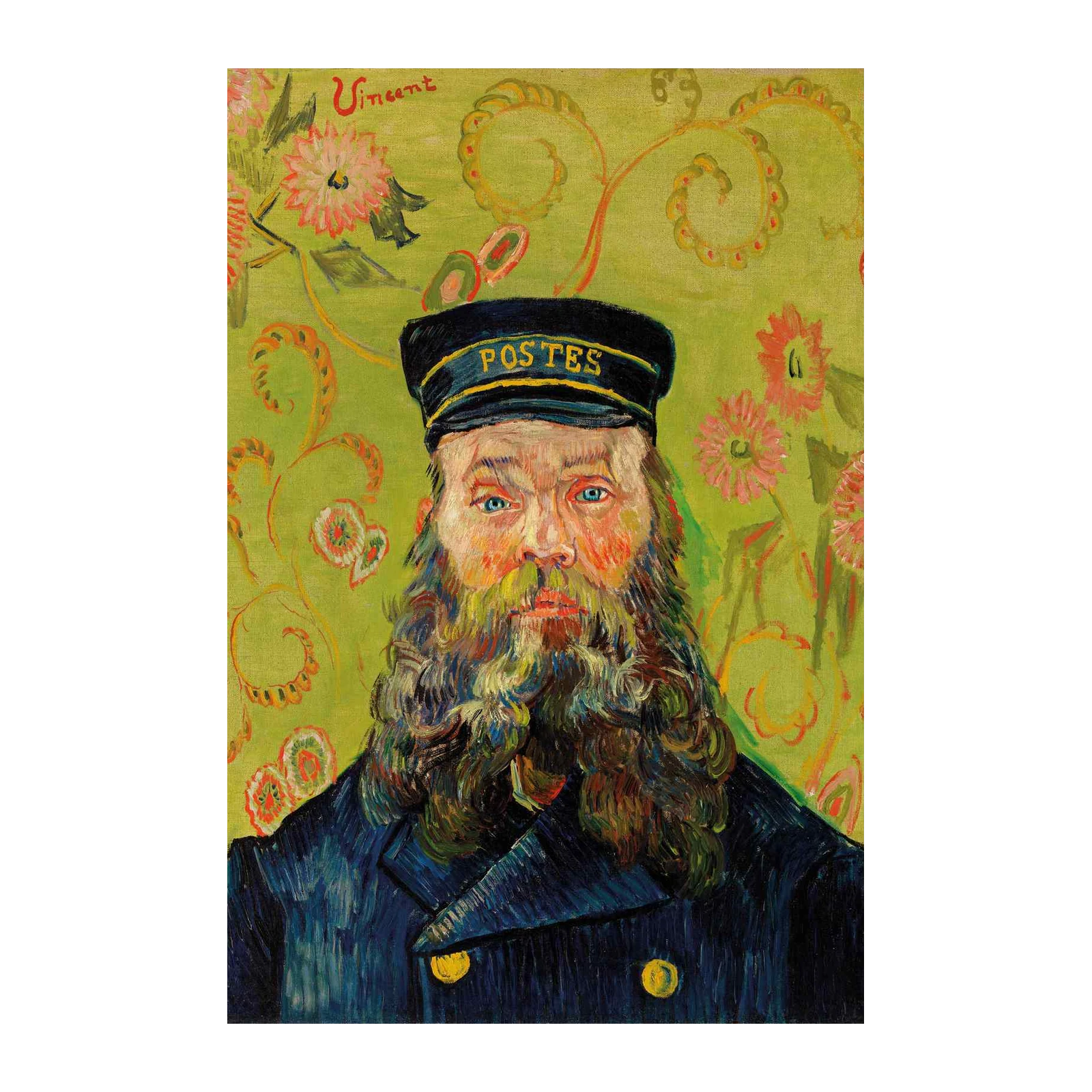 Van Gogh Postman Portrait Wall Art