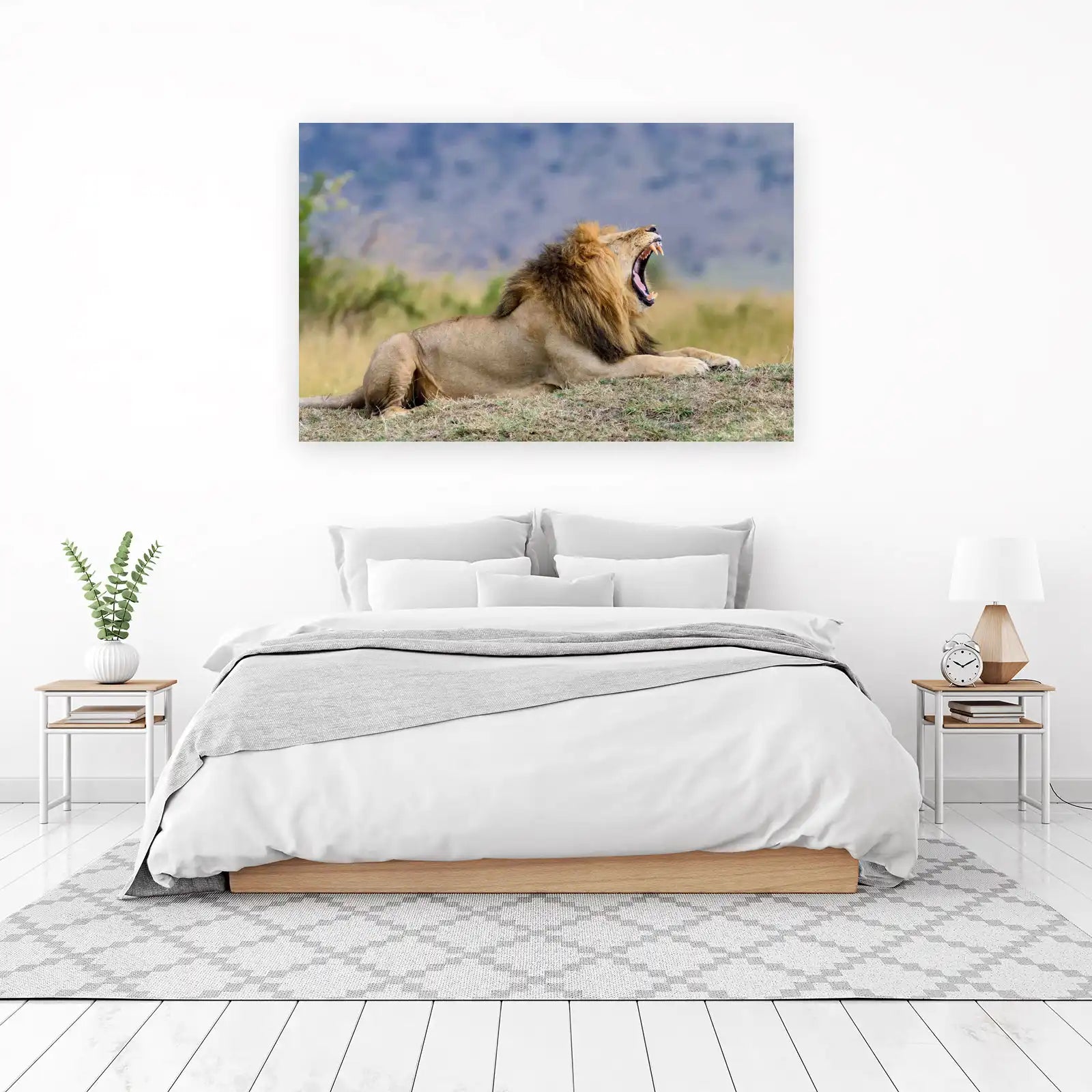 Majestic Lion Roar Wall Art Wall Art