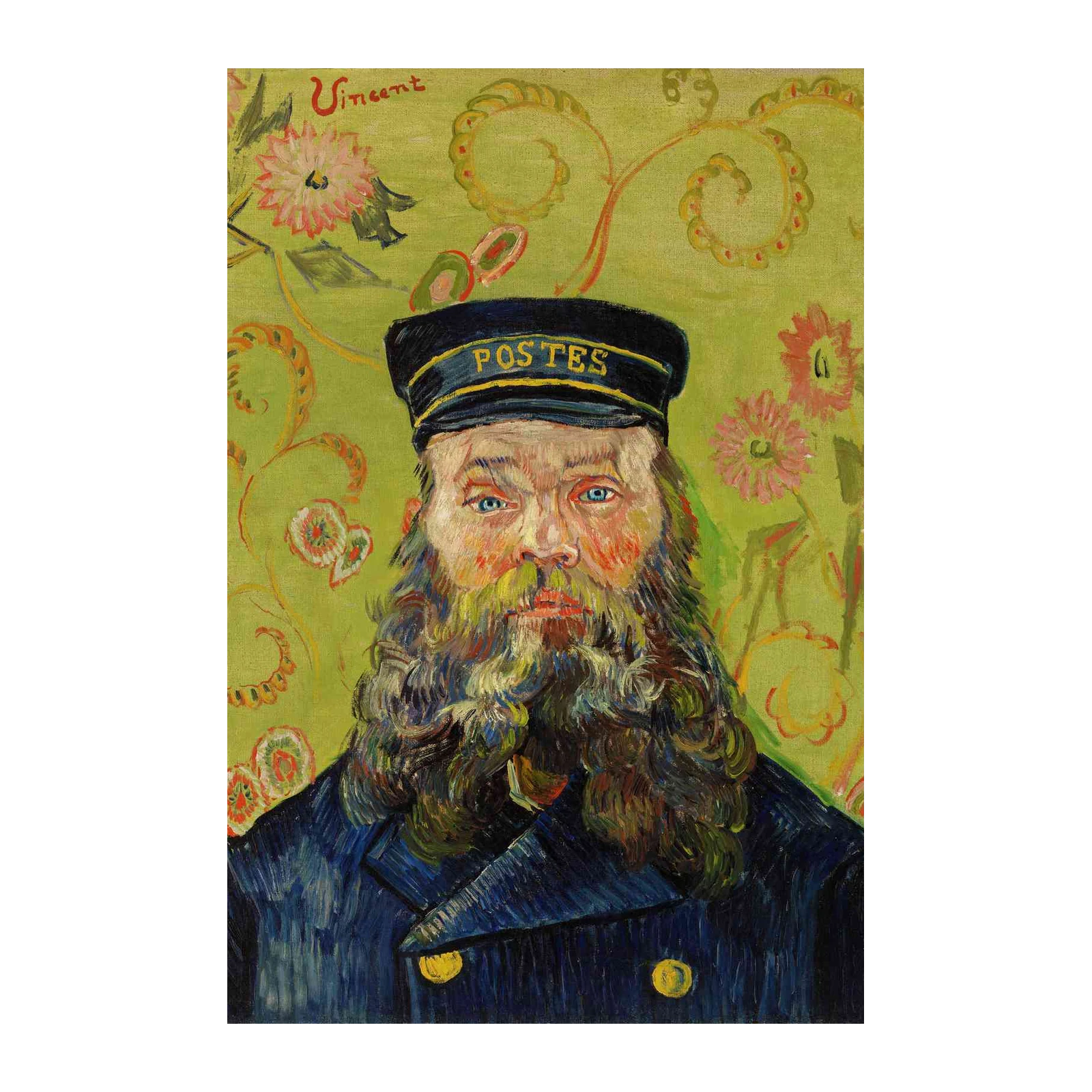 Van Gogh Postman Portrait Wall Art