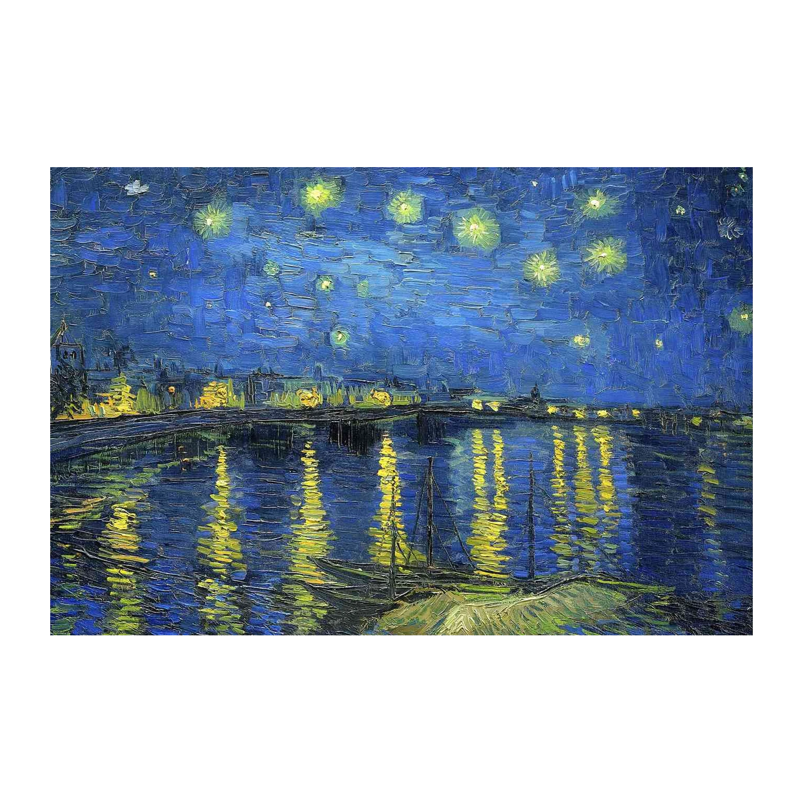 Van Gogh Starry Night Over The Rhone Wall Art