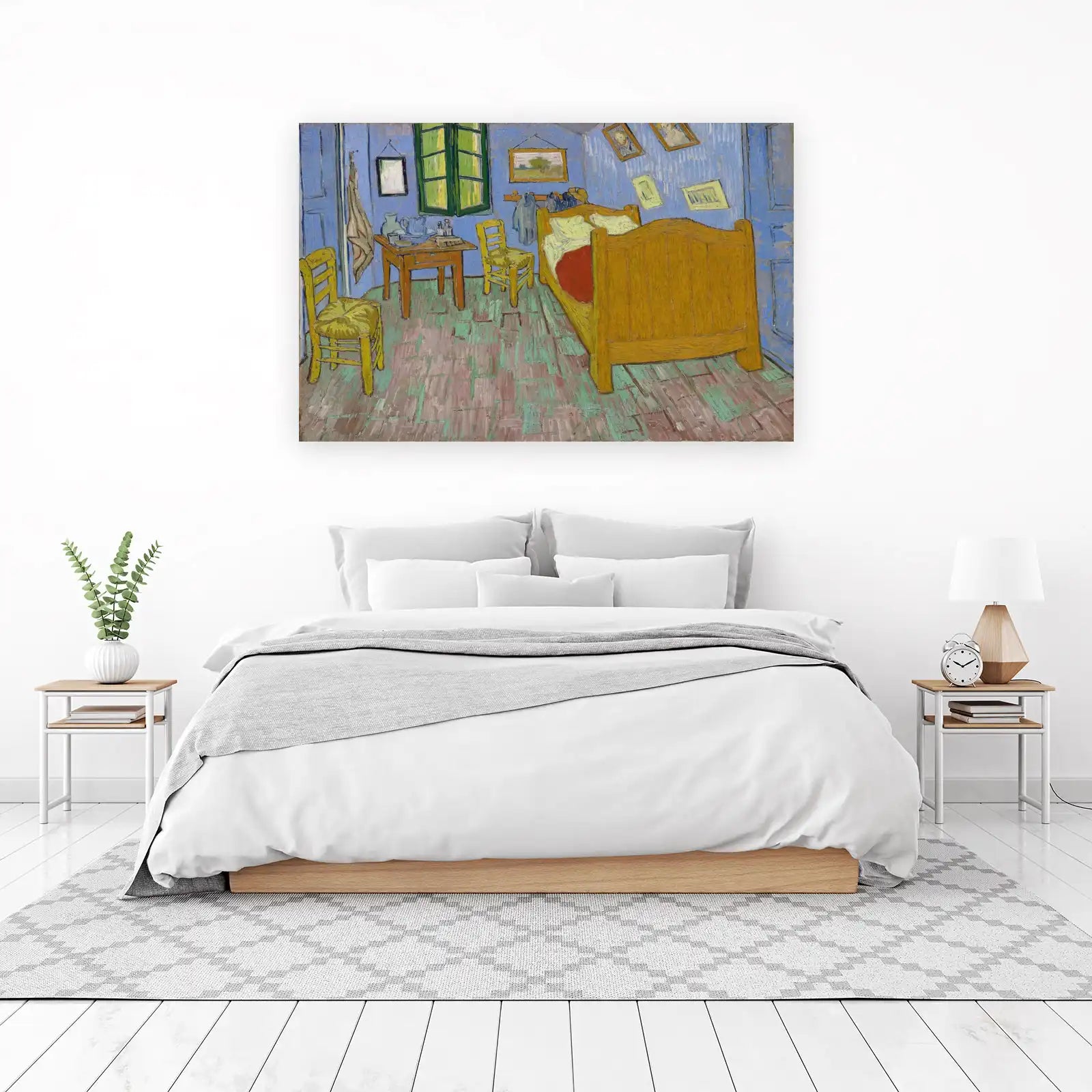 Vibrant Van Gogh Bedroom Wall Art Wall Art