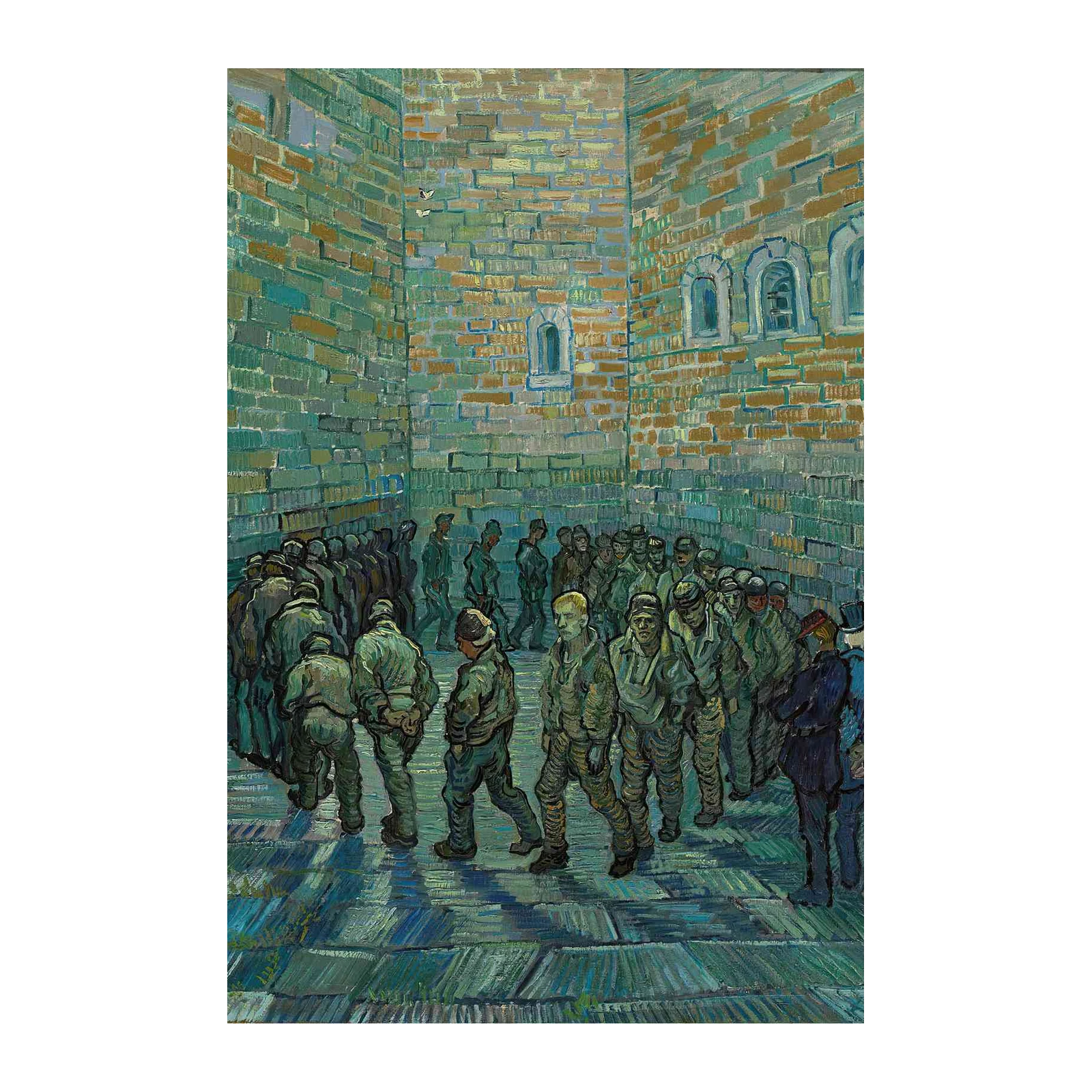 The Prisoners' Round Vincent Van Gogh Wall Art