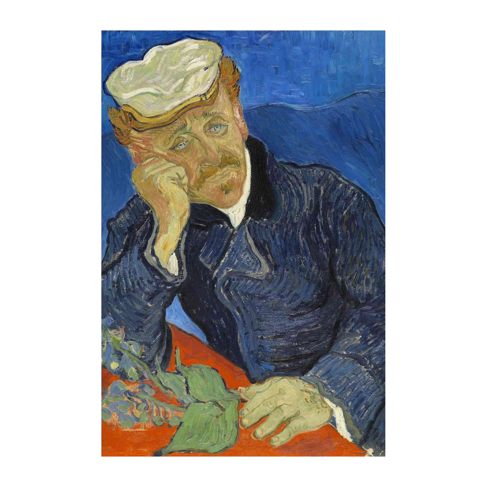 Van Gogh Portrait Wall Art - Post-Impressionist Art