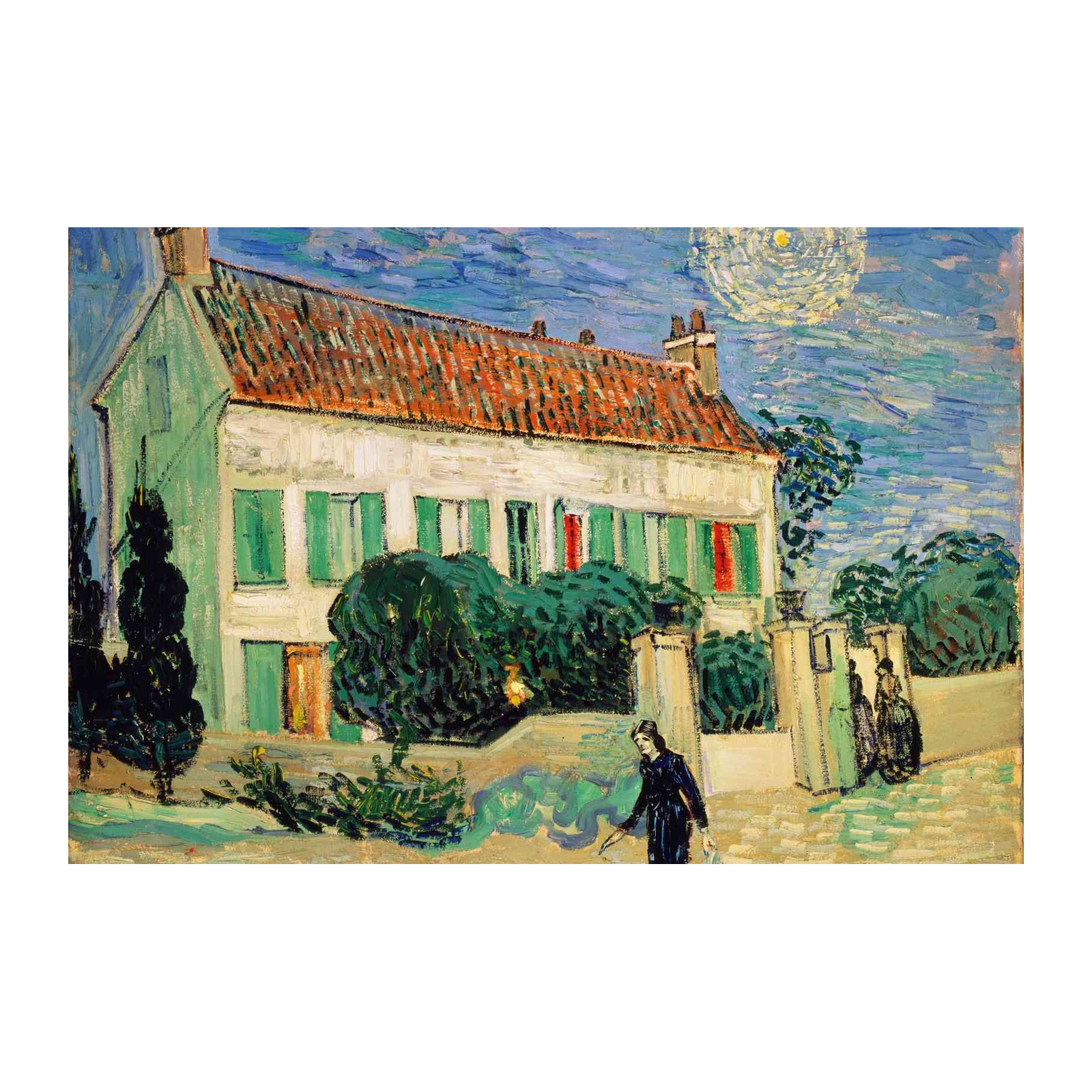 Vincent Van Gogh Starry Night Over The Rhone Wall Art