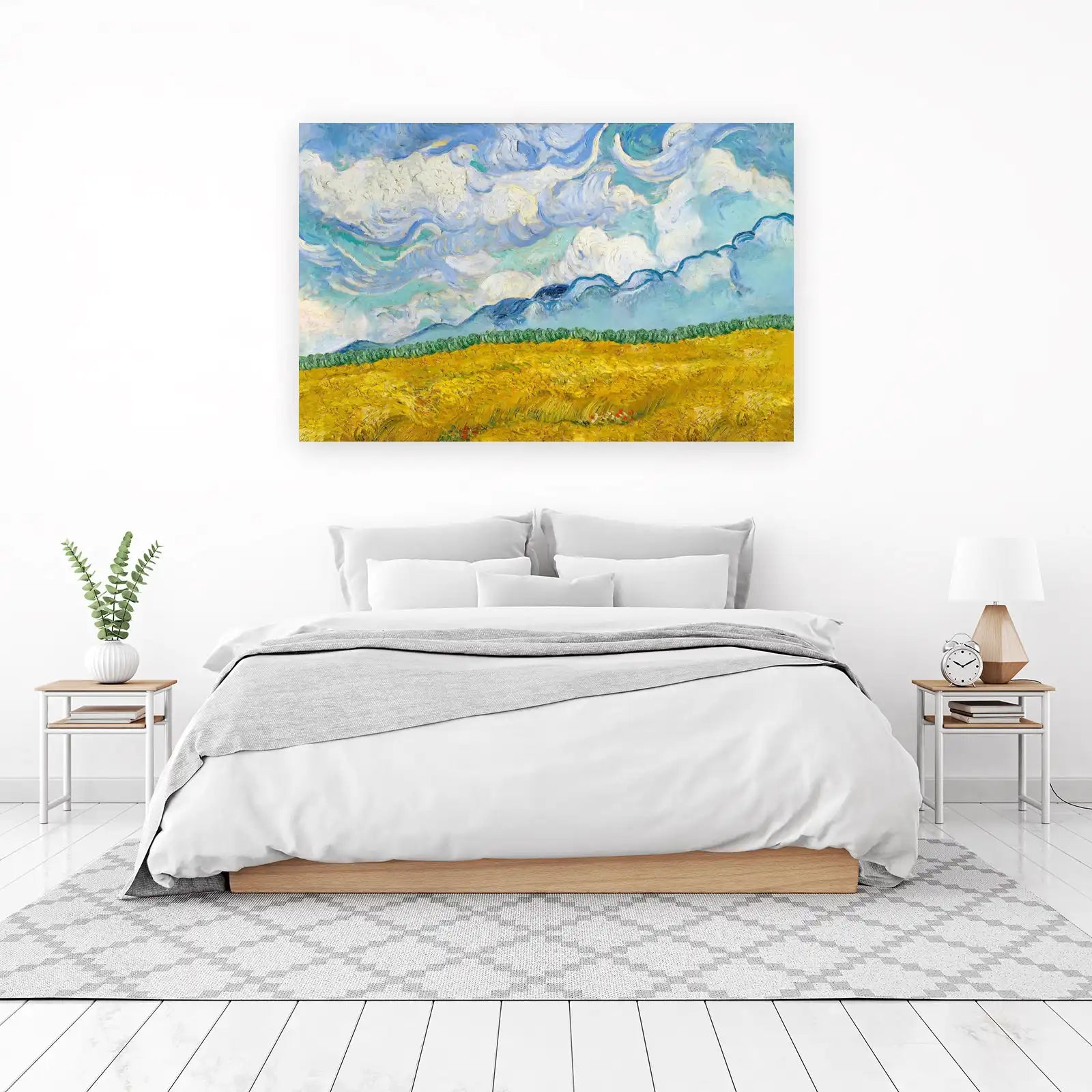Vincent Van Gogh Wheat Field Wall Art
