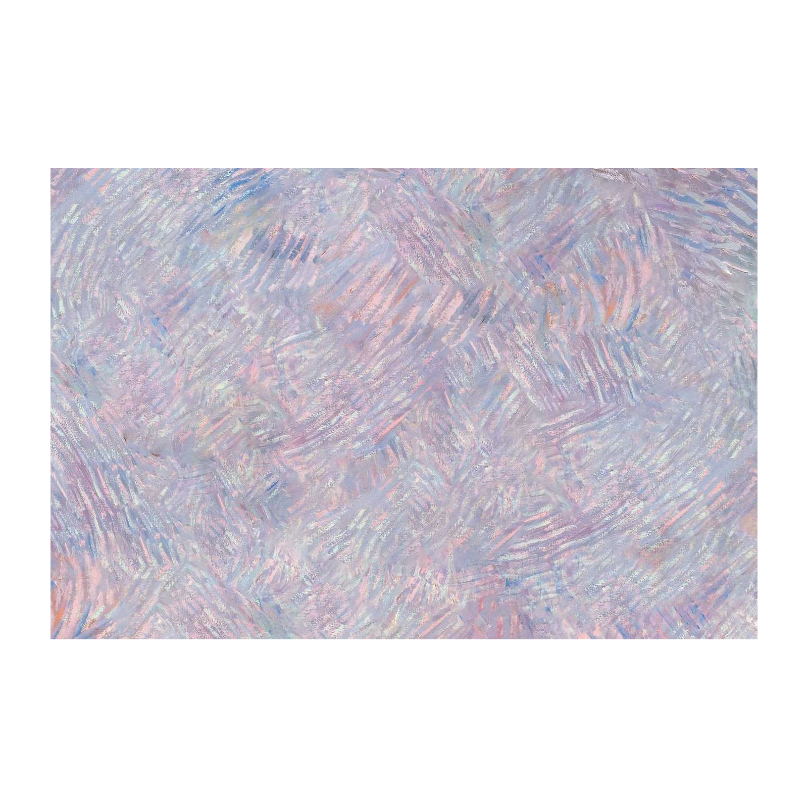 Soft Pastel Abstract Strokes Wall Art