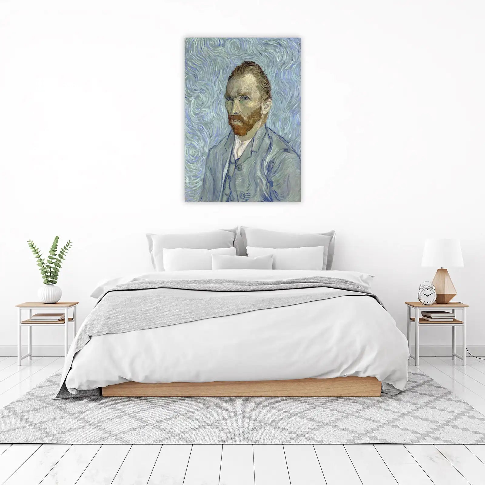 Van Gogh Self-Portrait Iconic Impressionist Wall Art