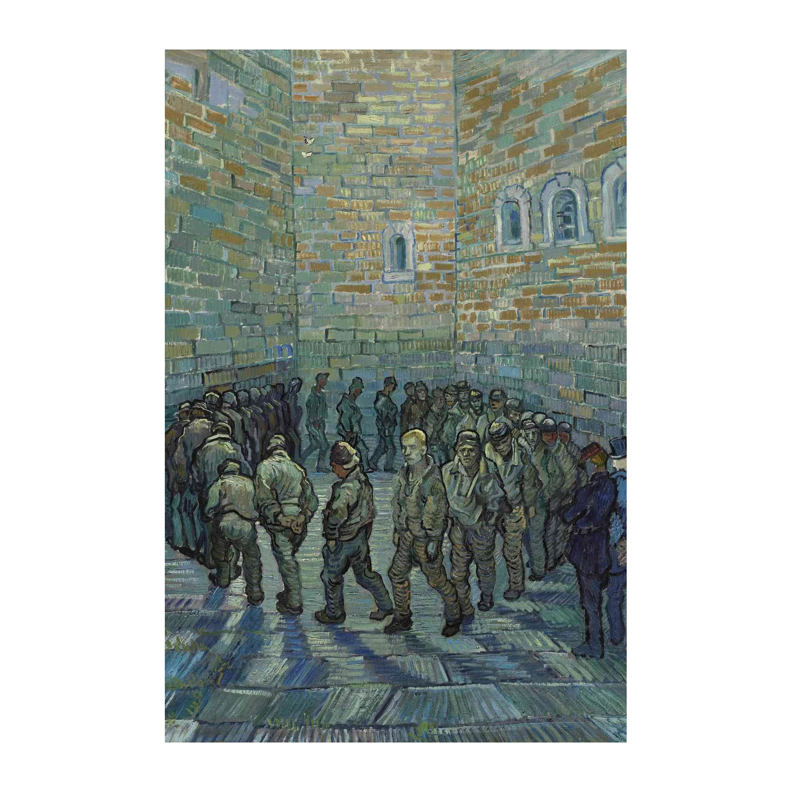 Van Gogh Prison Courtyard Wall Art