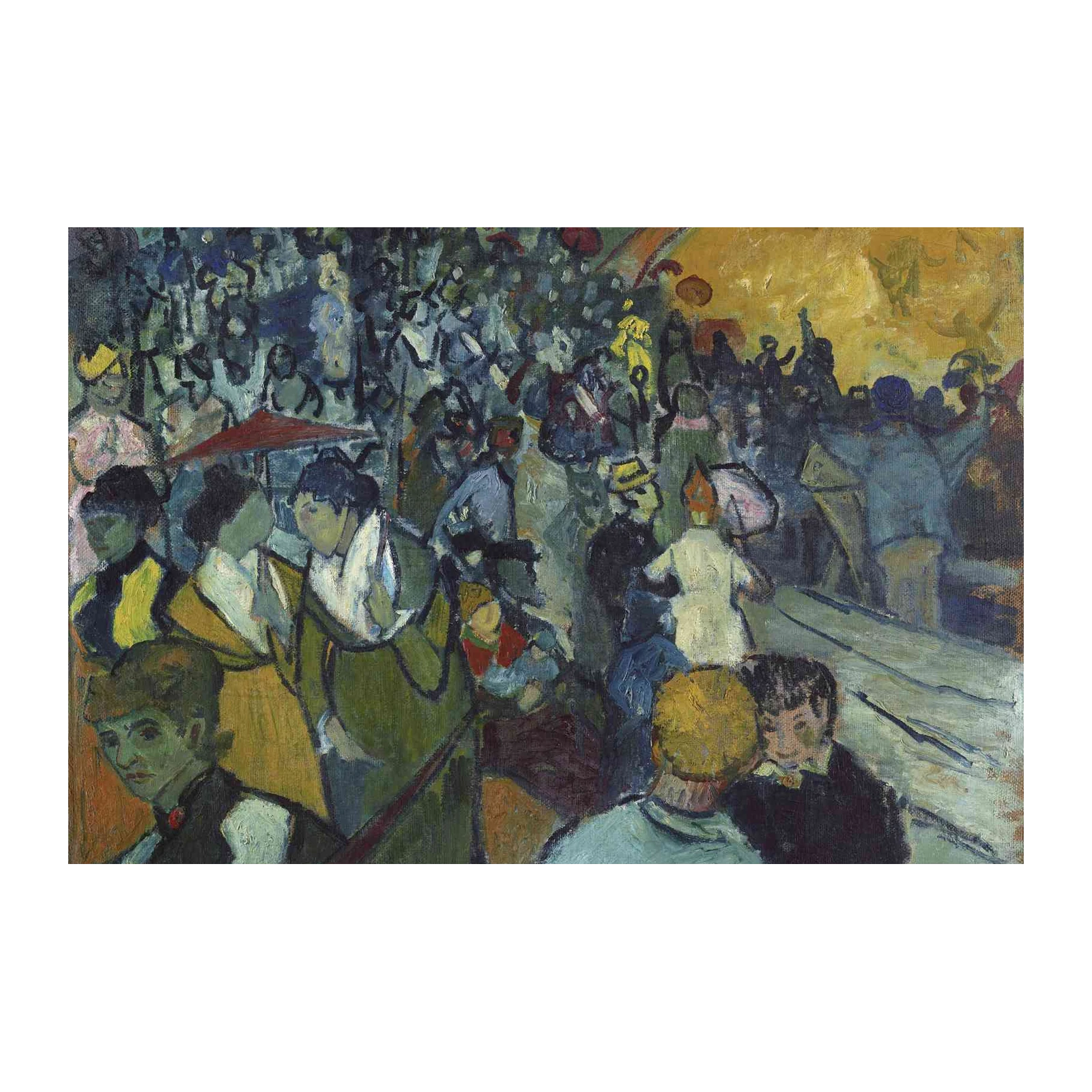 Vintage Circus Crowd Wall Art